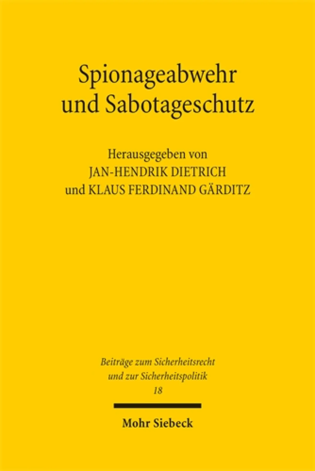 Counterspionage and Sabotage Protection