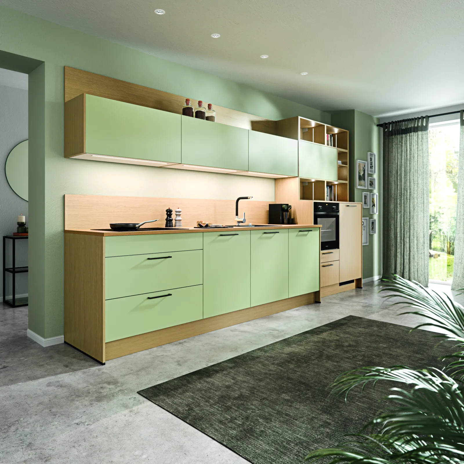 Modern and trendy kitchen solutions
