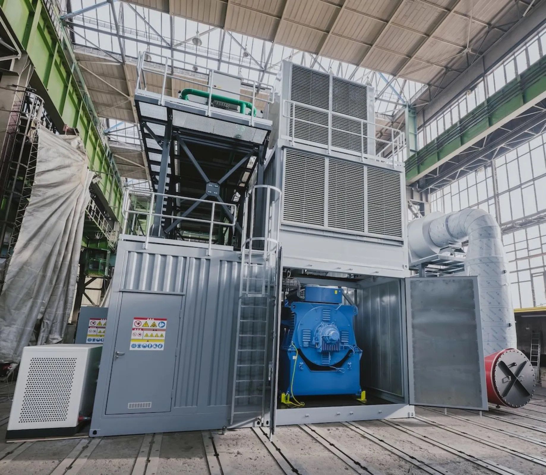 CHP Containerized Solution based on TCG 2032