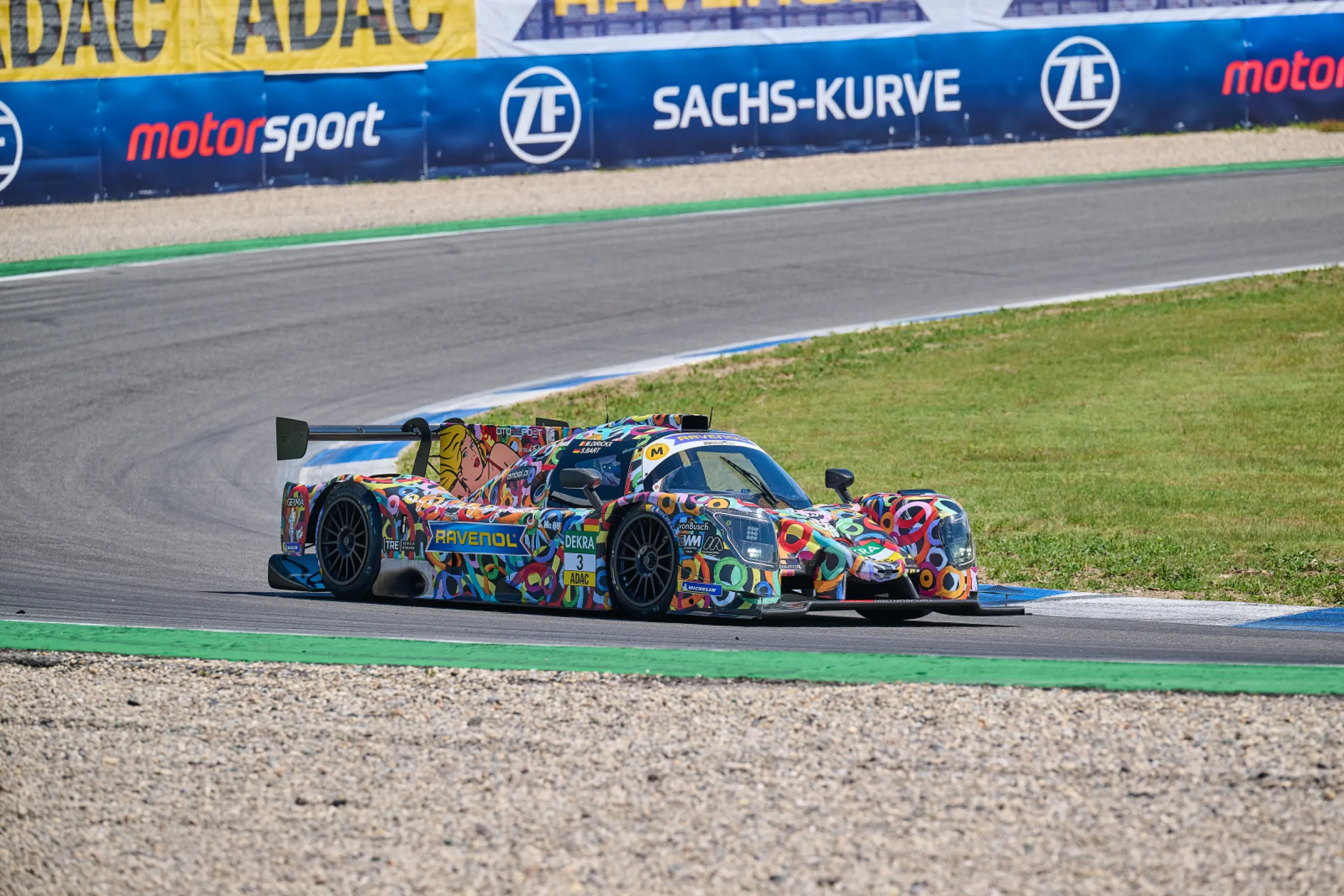 LMP3 race car at Hockenheim race track