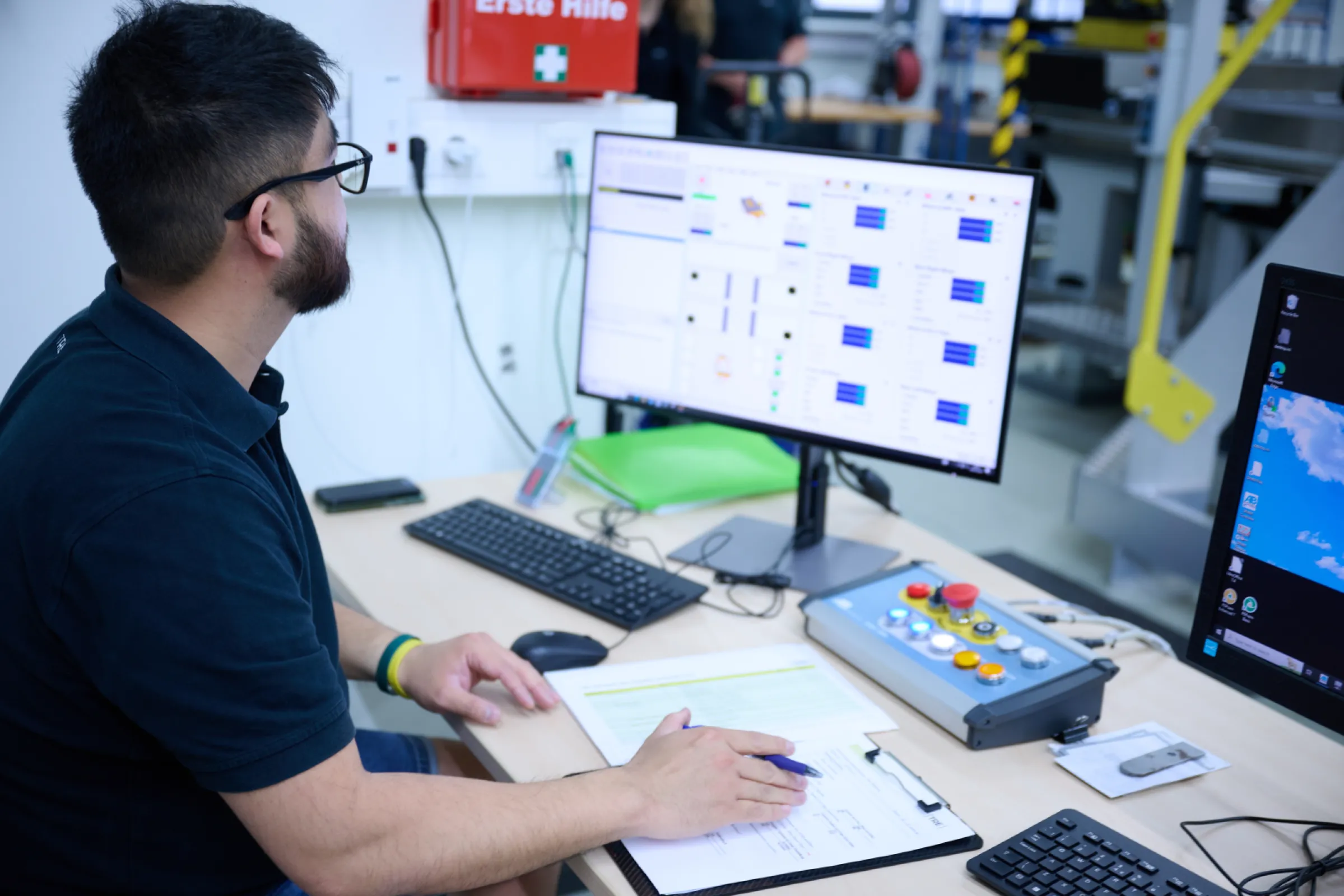 Data analysis at MTS SPMM+ K&C test rig