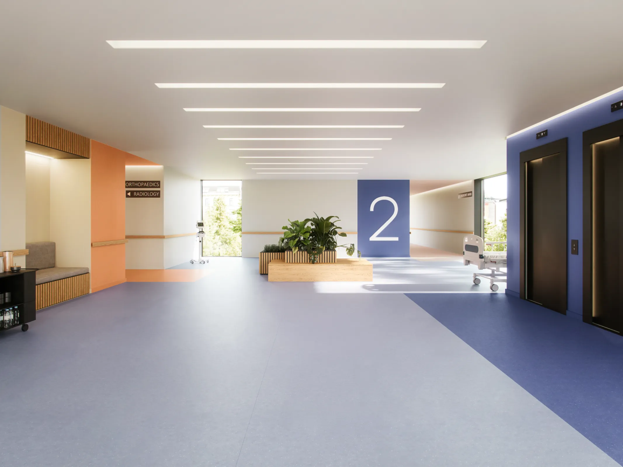 PURLINE wineo 1500 - roll - chip -Fountain Blue - Royal Blue (PLR376C-PLR385C)