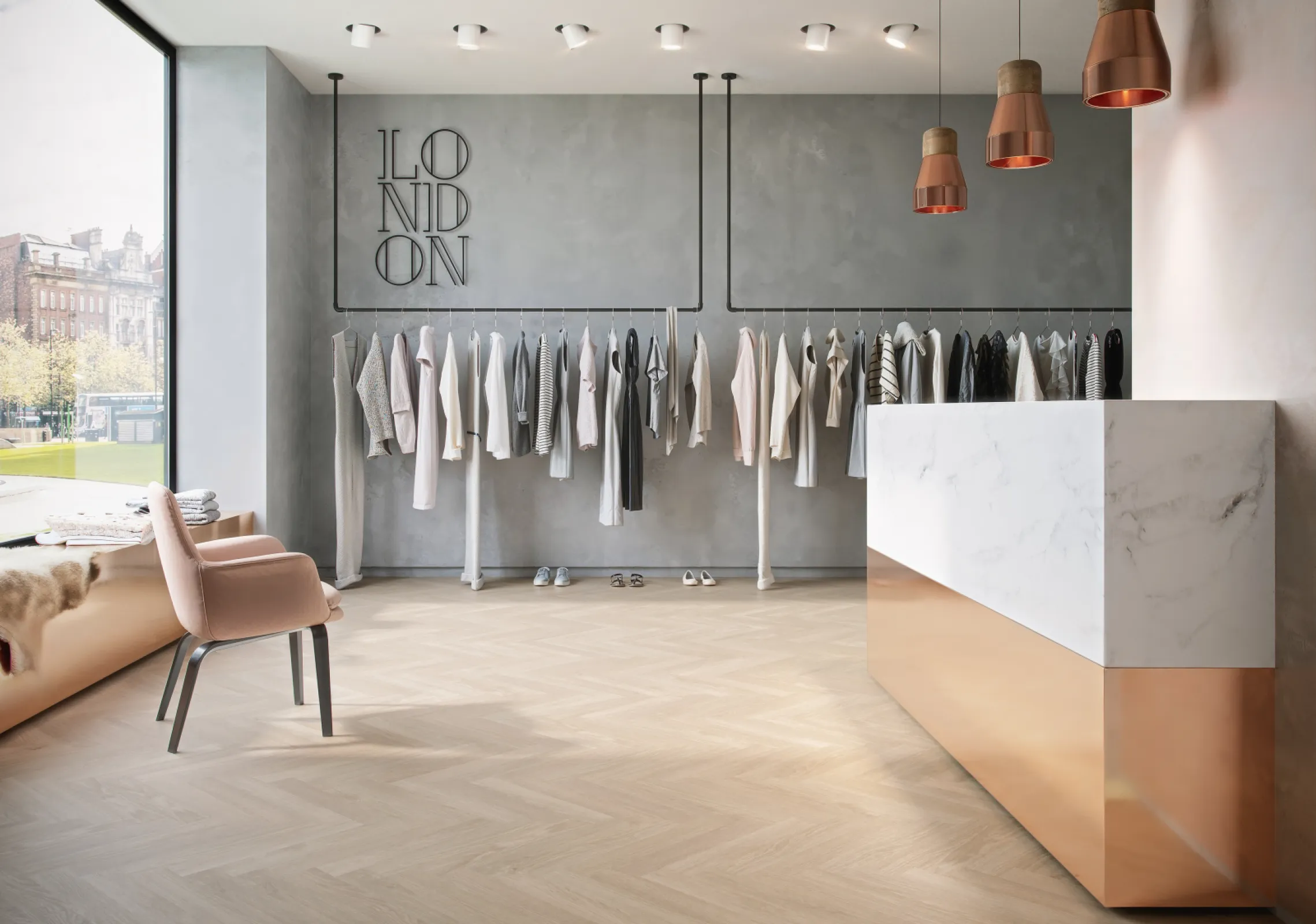 PURLINE wineo 1500 - plank - wood - herringbone - Siena Oak Beige (PL15219WXS) PURLINE wineo 1500 - plank - wood - herringbone - Siena Oak Beige (PL15219WXS)