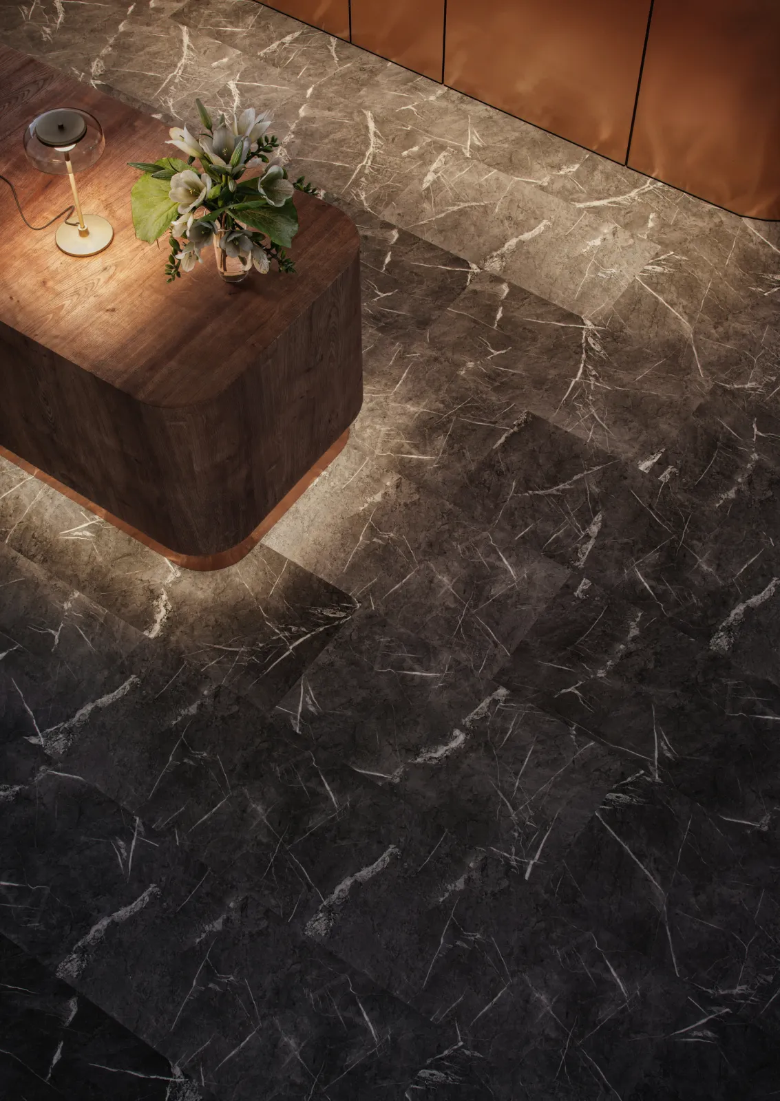 PURLINE wineo 1500 - roll - stone -Metropolitan Marble Dark (PL15402SXL)