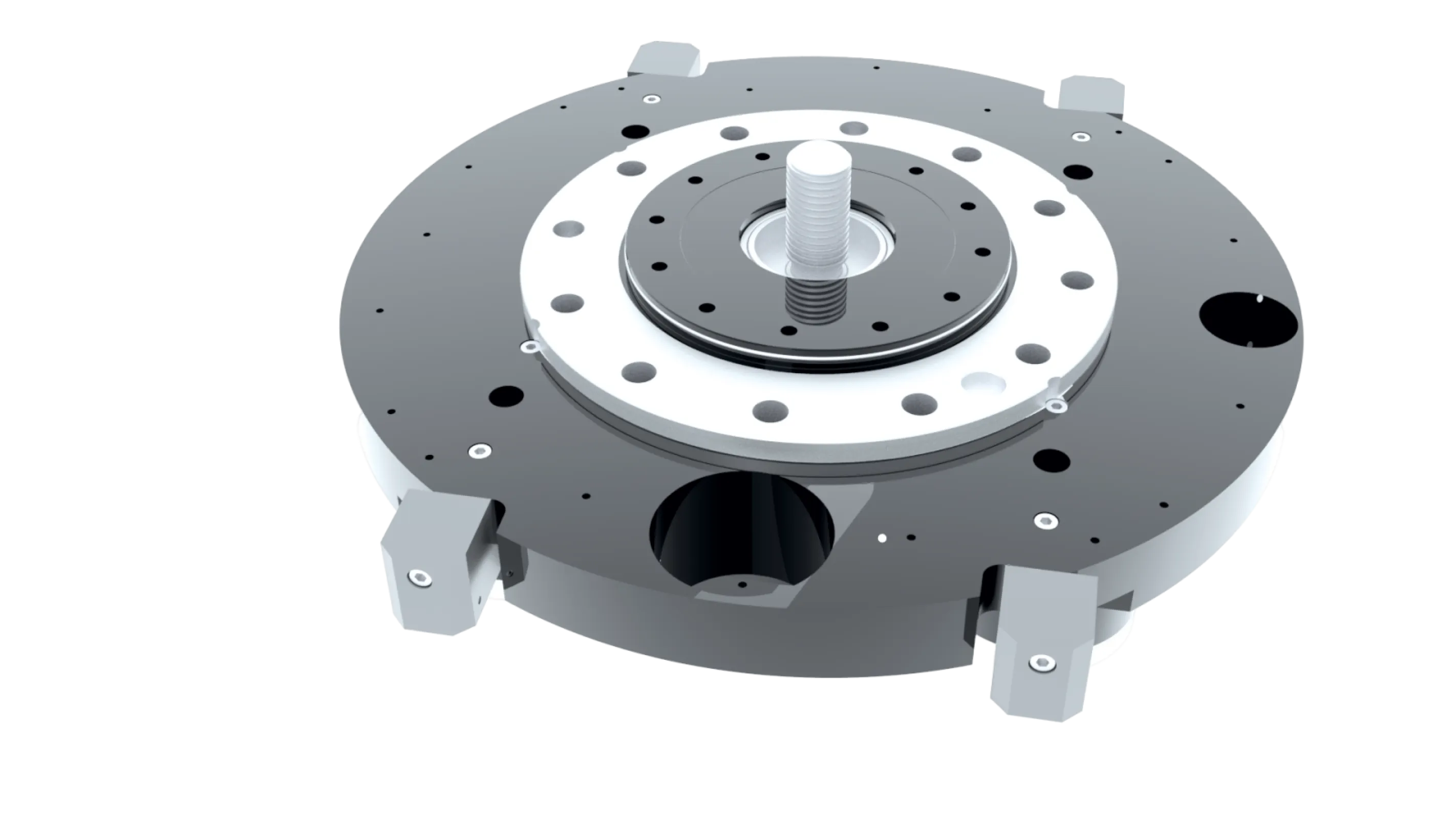 MJP MANUAL JACK PALLET SMW-AUTOBLOK mechanism inbuilt in the machine pallet for the most compact and light solution