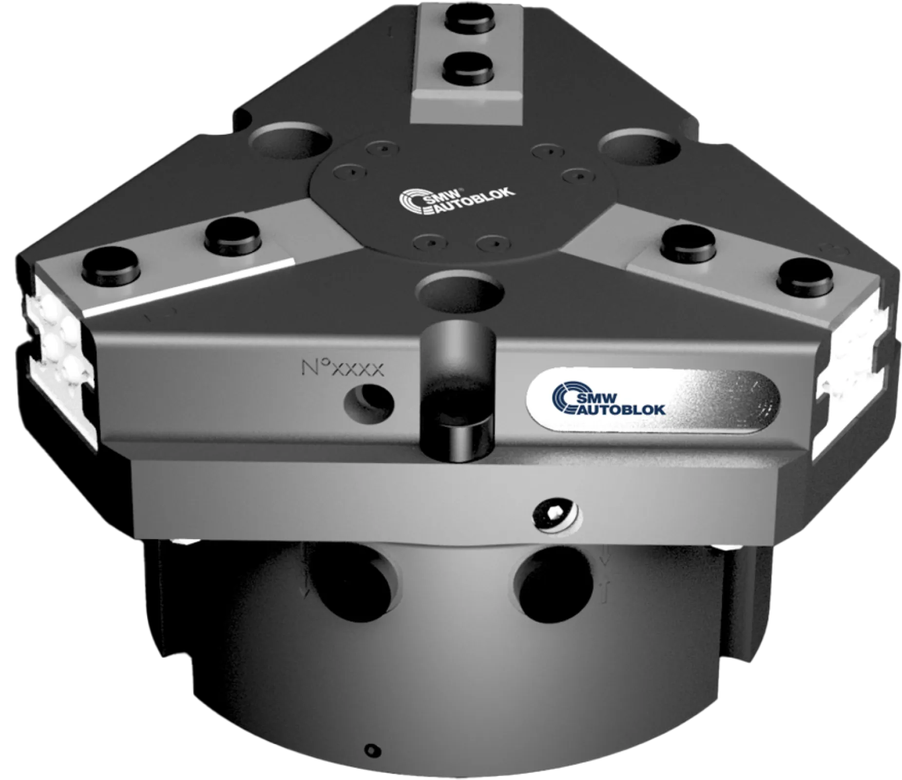 125 3PXM_UNIVERSAL SMW-AUTOBLOK GRIPPER 3 FINGERS WITH SPRINGS