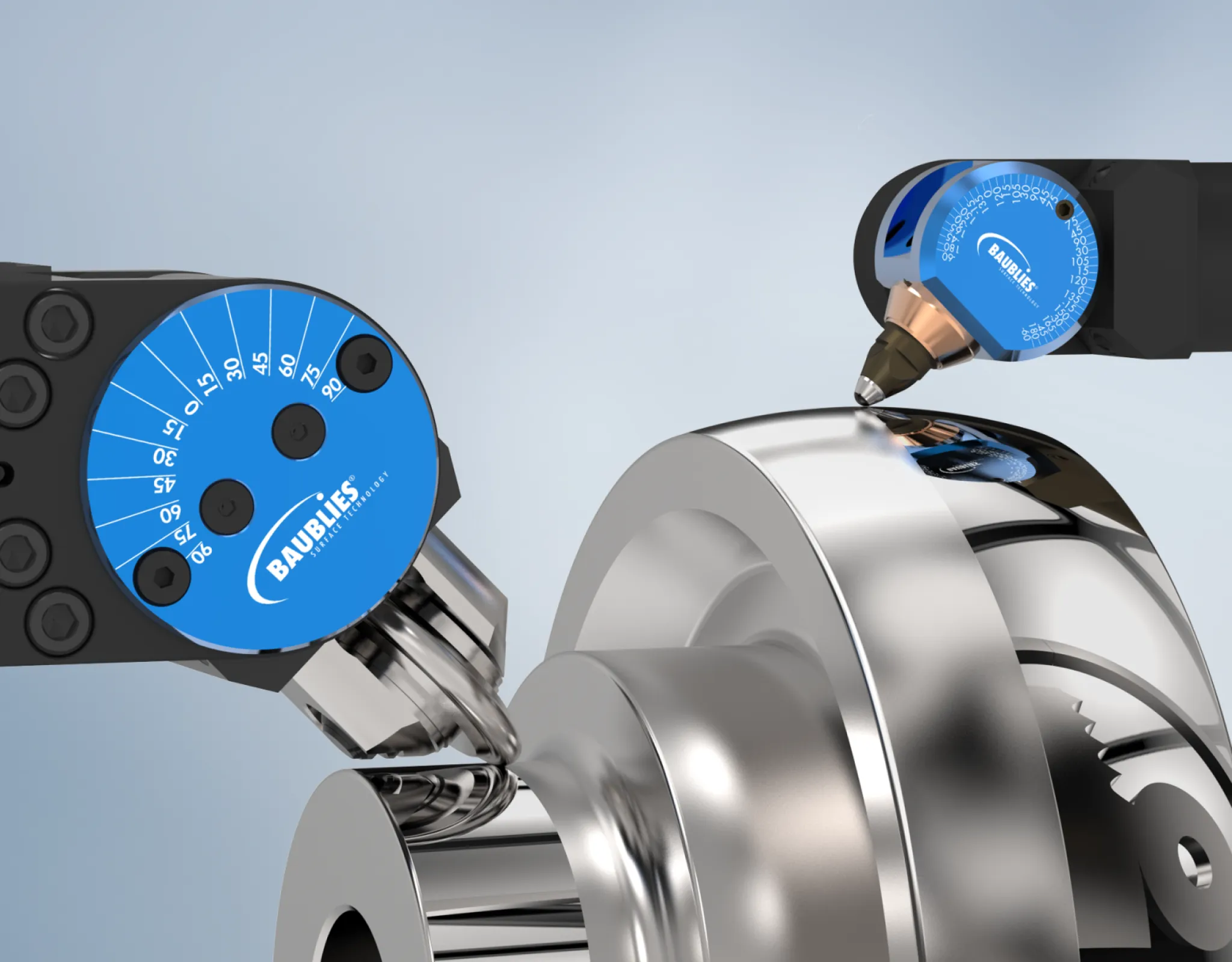 Baublies roller burnishing and diamond burnishing tools.