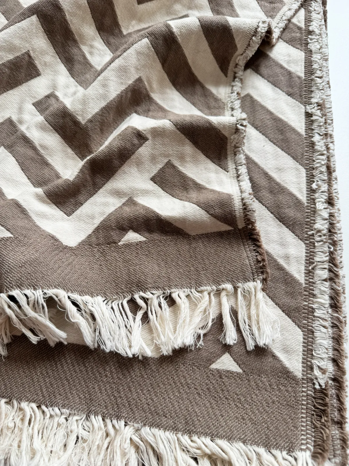 Detail of Cotton Blanket OSLO