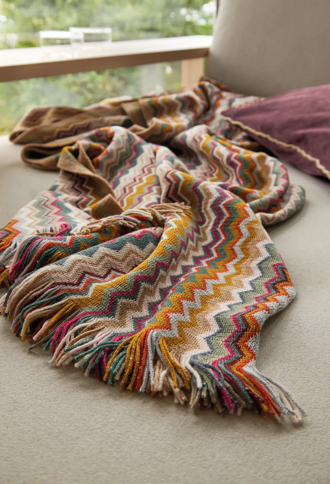 Zizgzag throw FIRENZE
