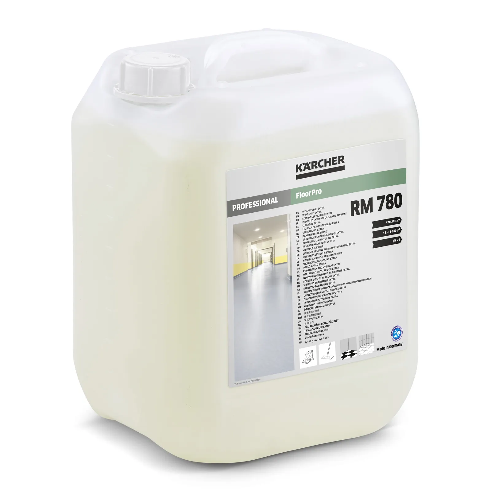 FloorPro Wipe Care Extra RM 780, 10l