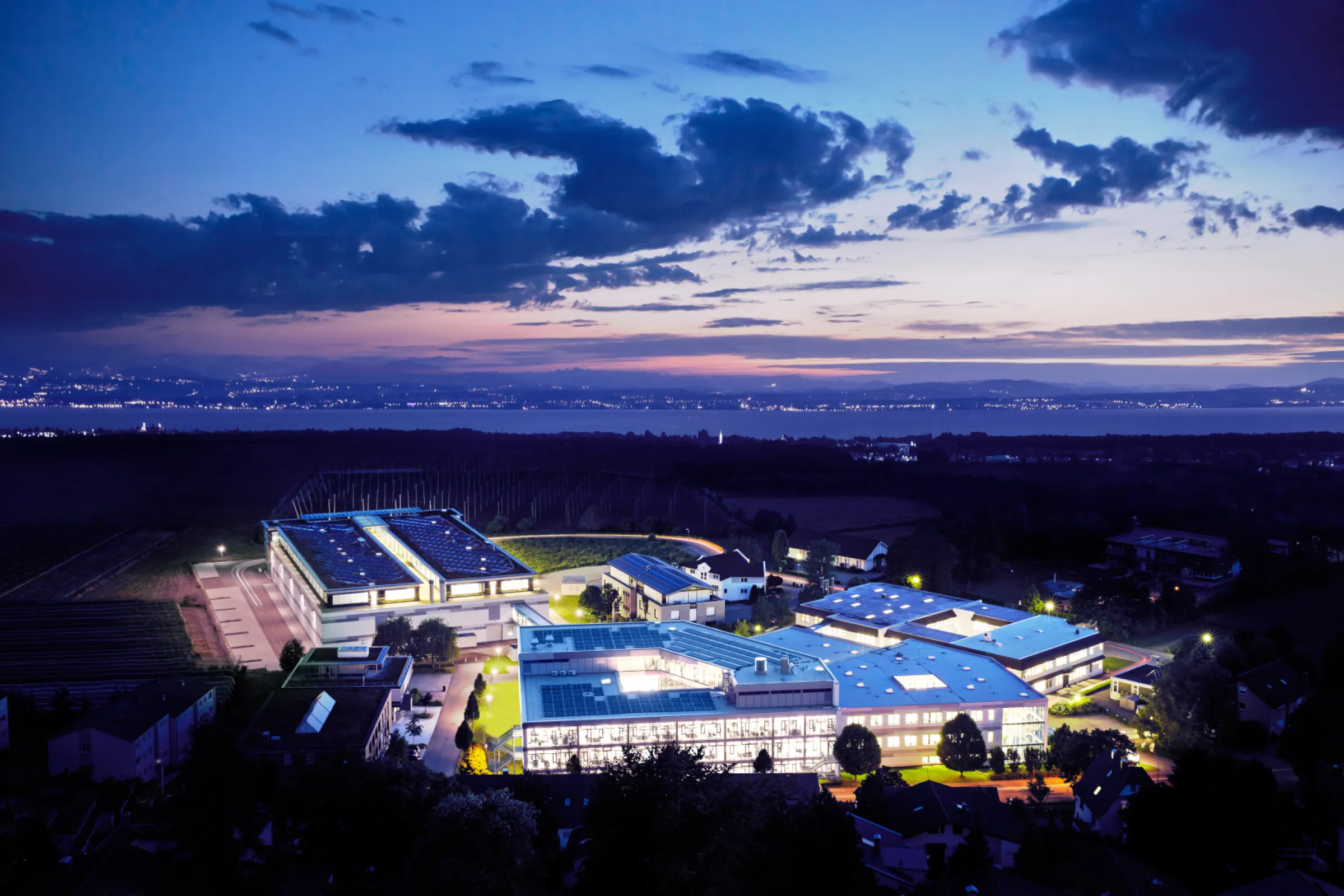 wenglor headquarters in  Tettnang, Germany