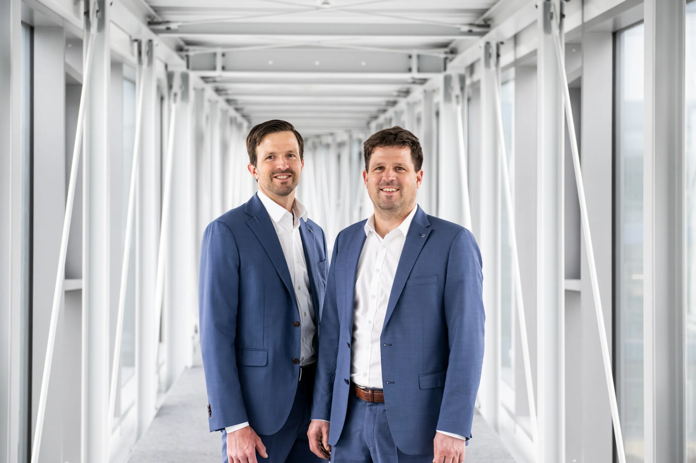 wenglor general management: Rafael and Fabian Baur