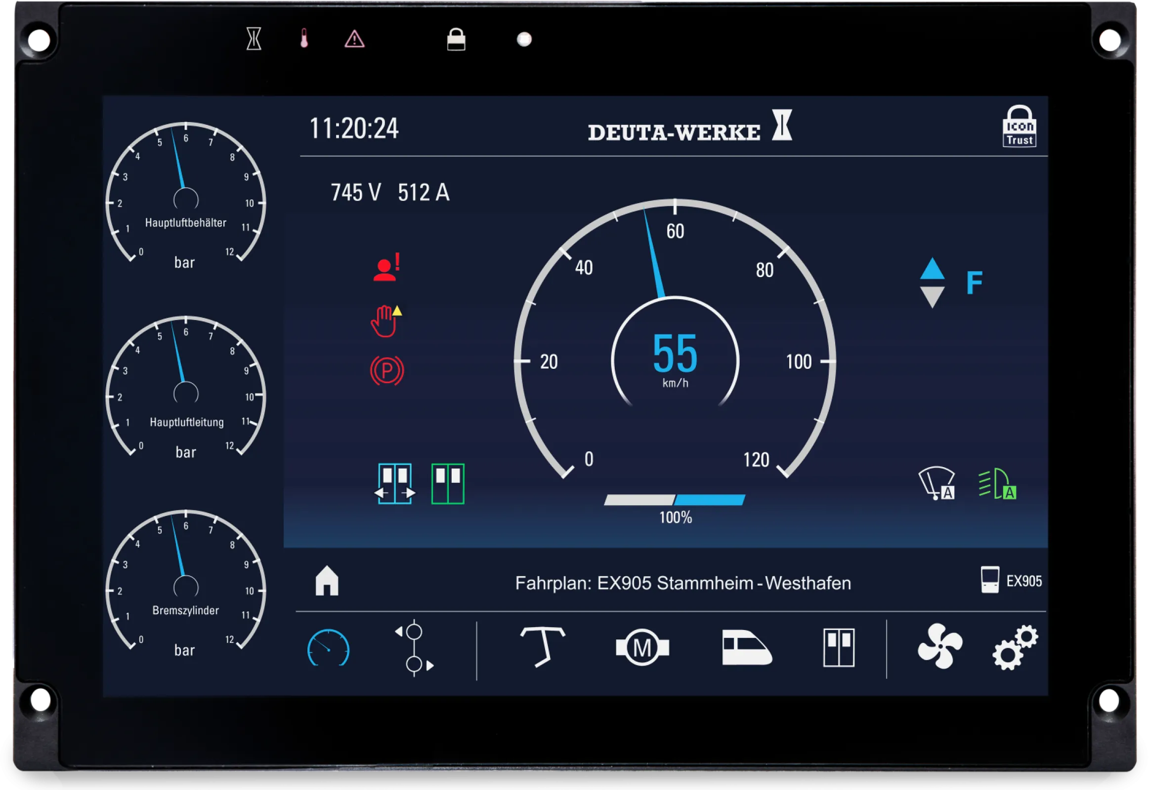 DEUTA DMI D-PowerView® 12" wide