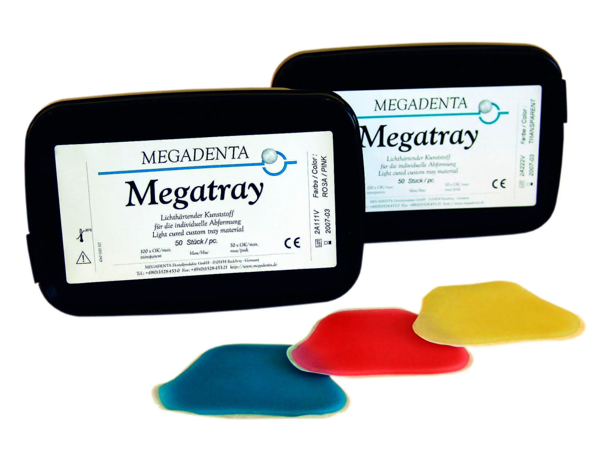 Megatray Light curing Tray material