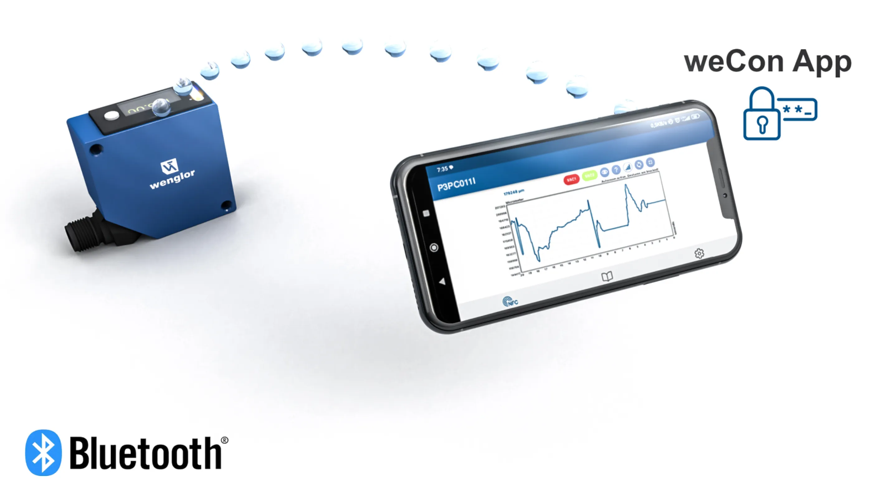 P3 with weCon App for Simple Setup