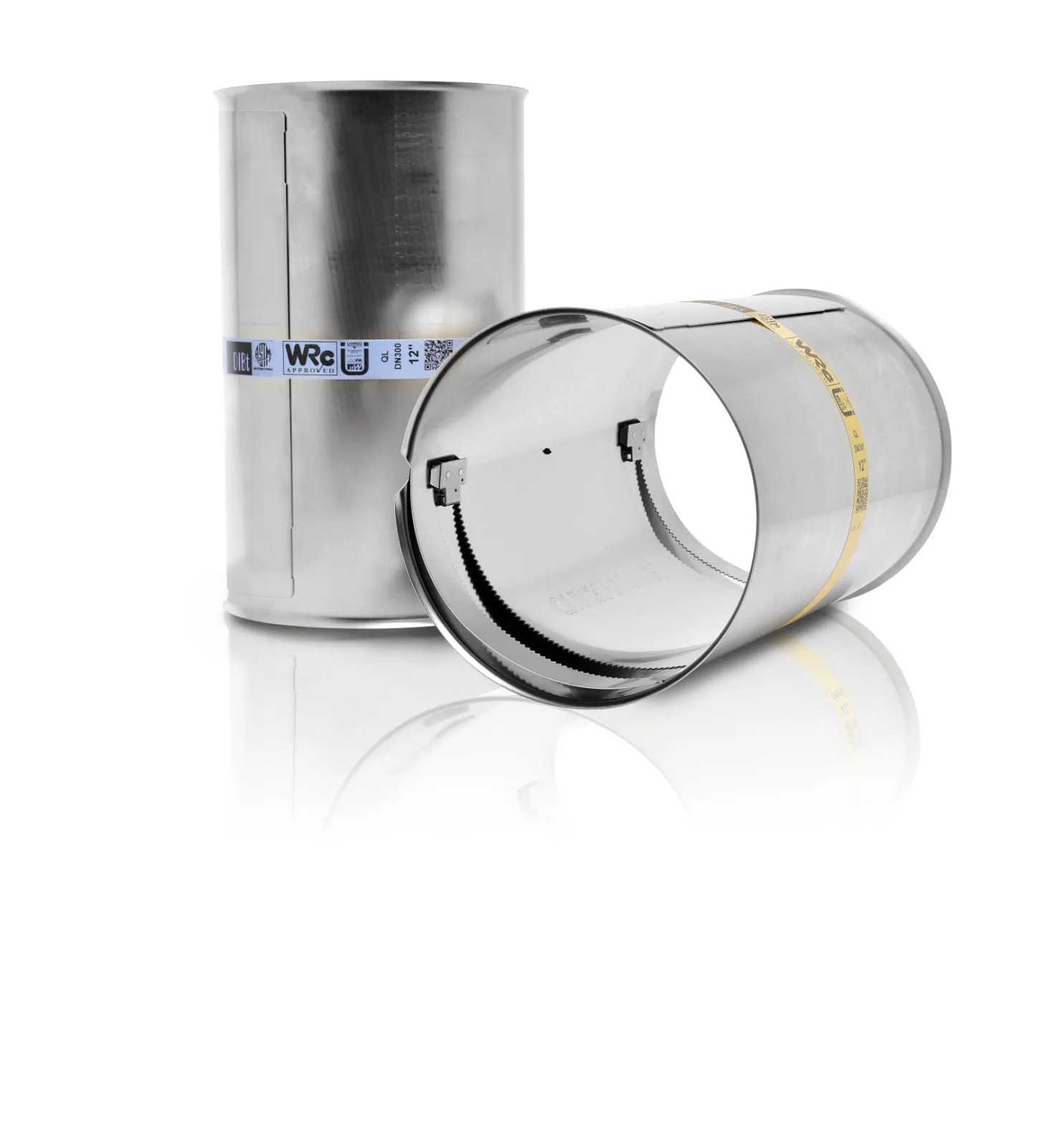 Quick-Lock PRESSURE PIPE (LD + HD) DN 300, double flared end