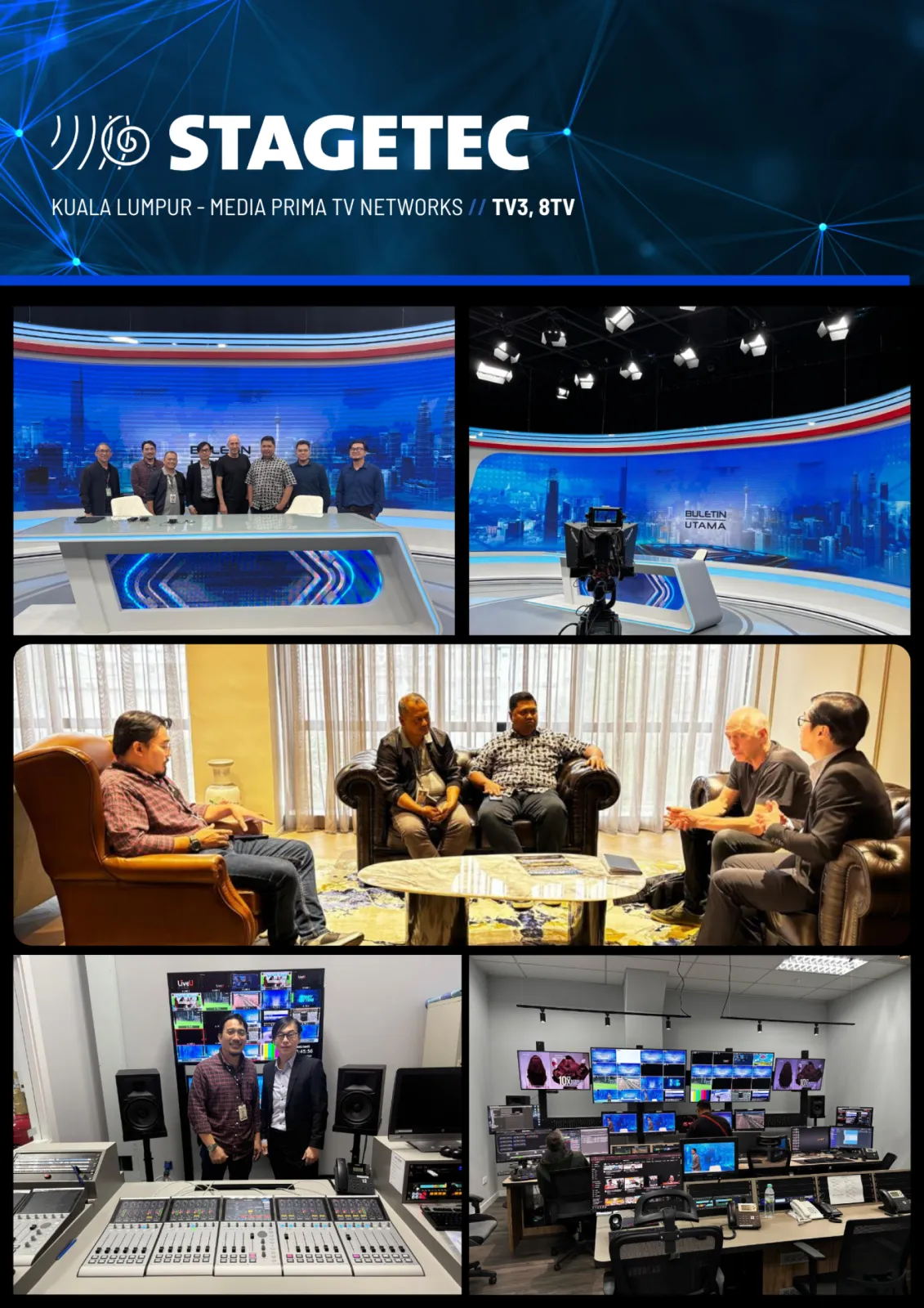 KUALA LUMPUR - MEDIA PRIMA TV Networks // TV3, 8TV