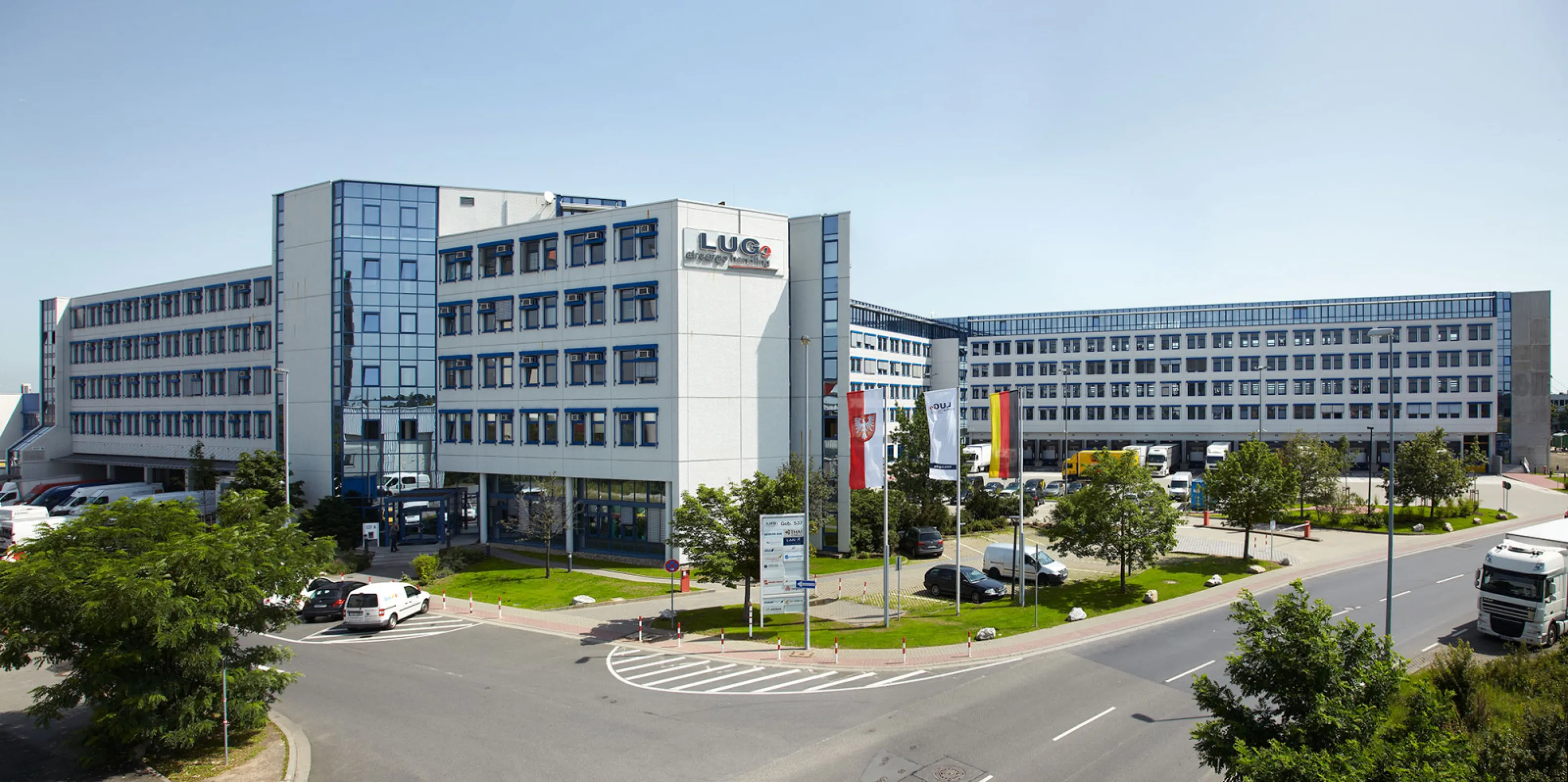 LUG warehouse and office building in Frankfurt