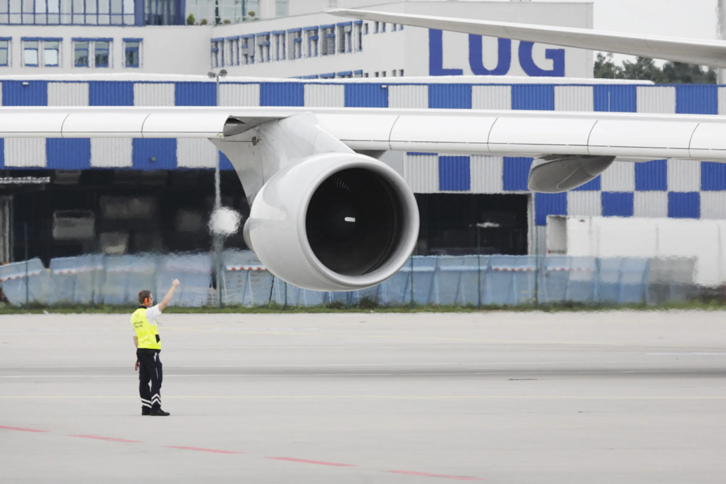 Direct airside access in Frankfurt