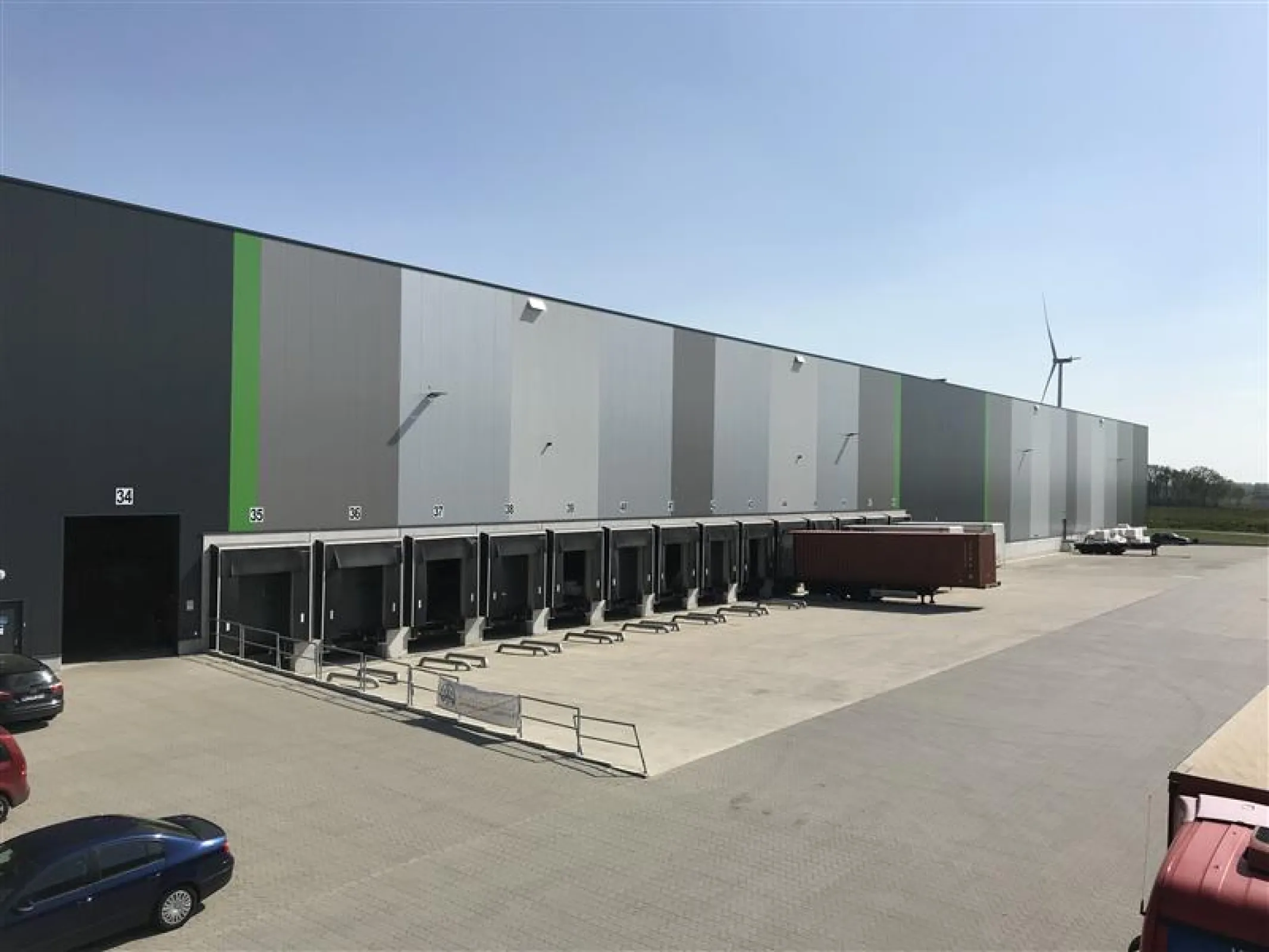 one of warehouse near Hamburg