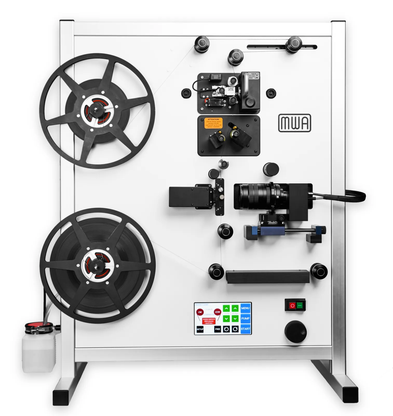 filmscanner for small gauge flashscan NOVA