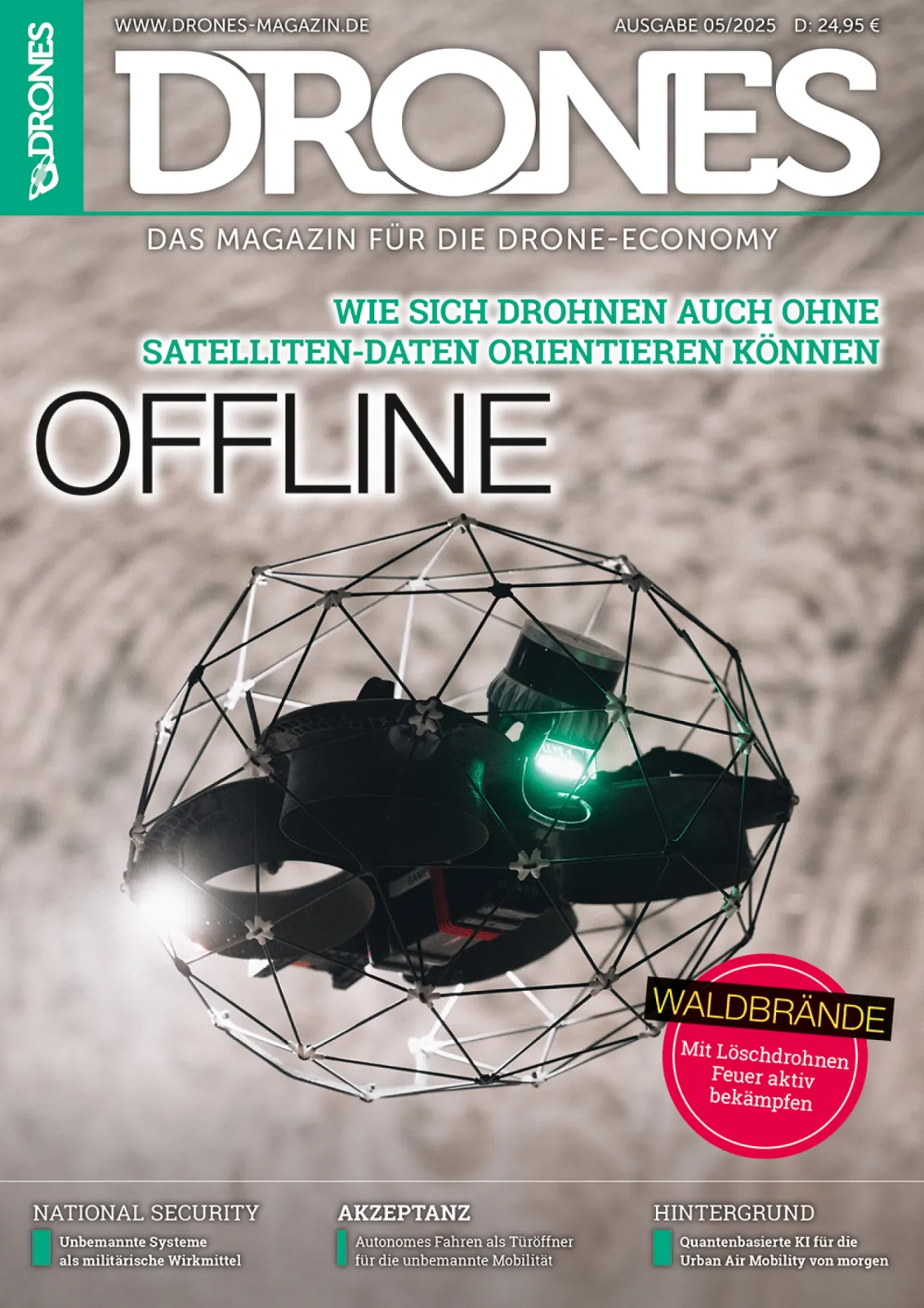 Cover of Drones Magazine, issue 5/2026