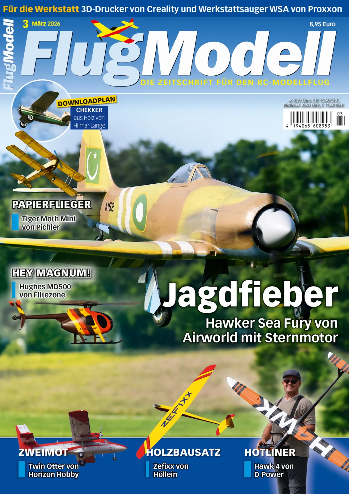 Cover of FlugModell magazine, issue 3/2026