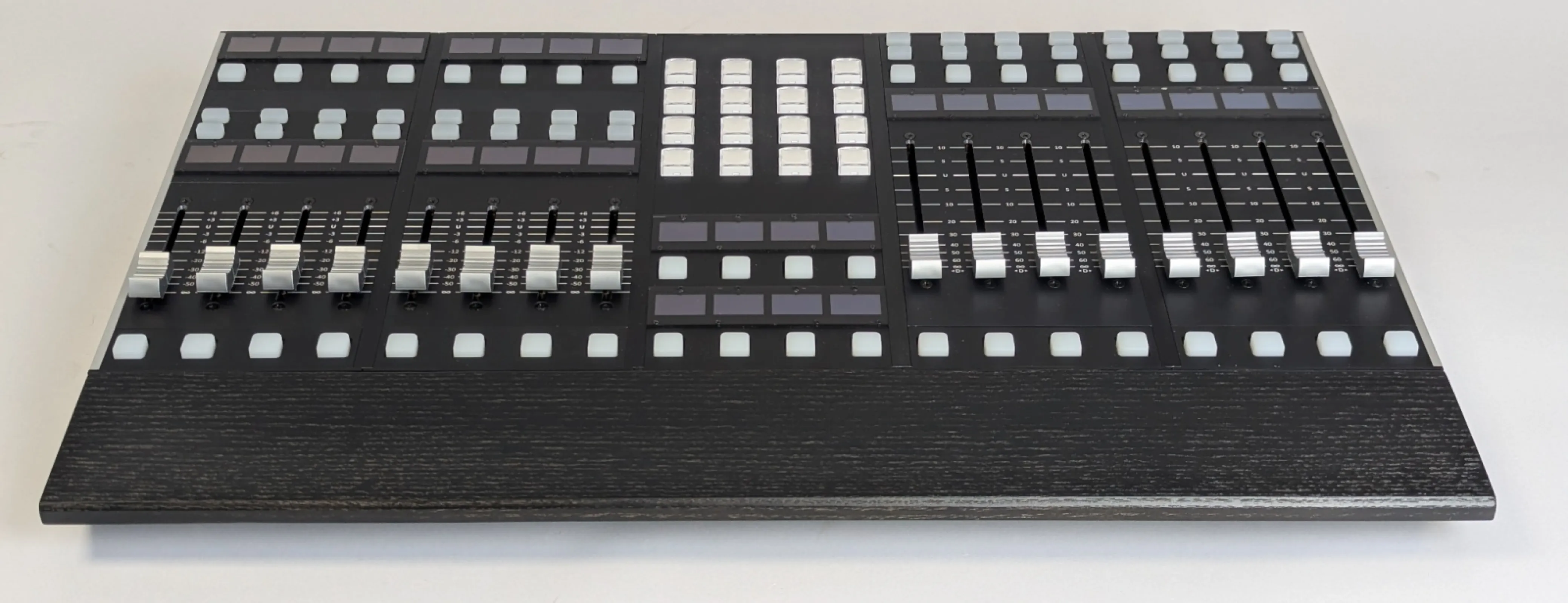 Fully custom and highly automated workflow audio front end making audio operation fast, safe and simple.