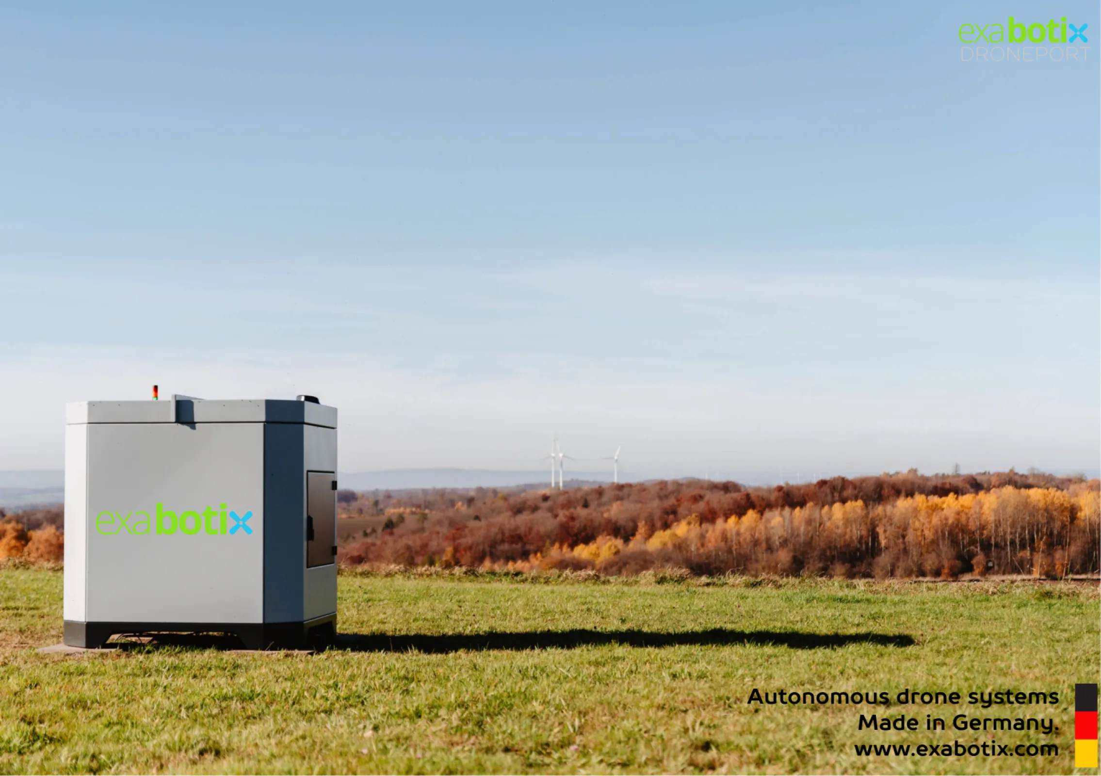 Exabotix DRONEPORT Drone in a Box System