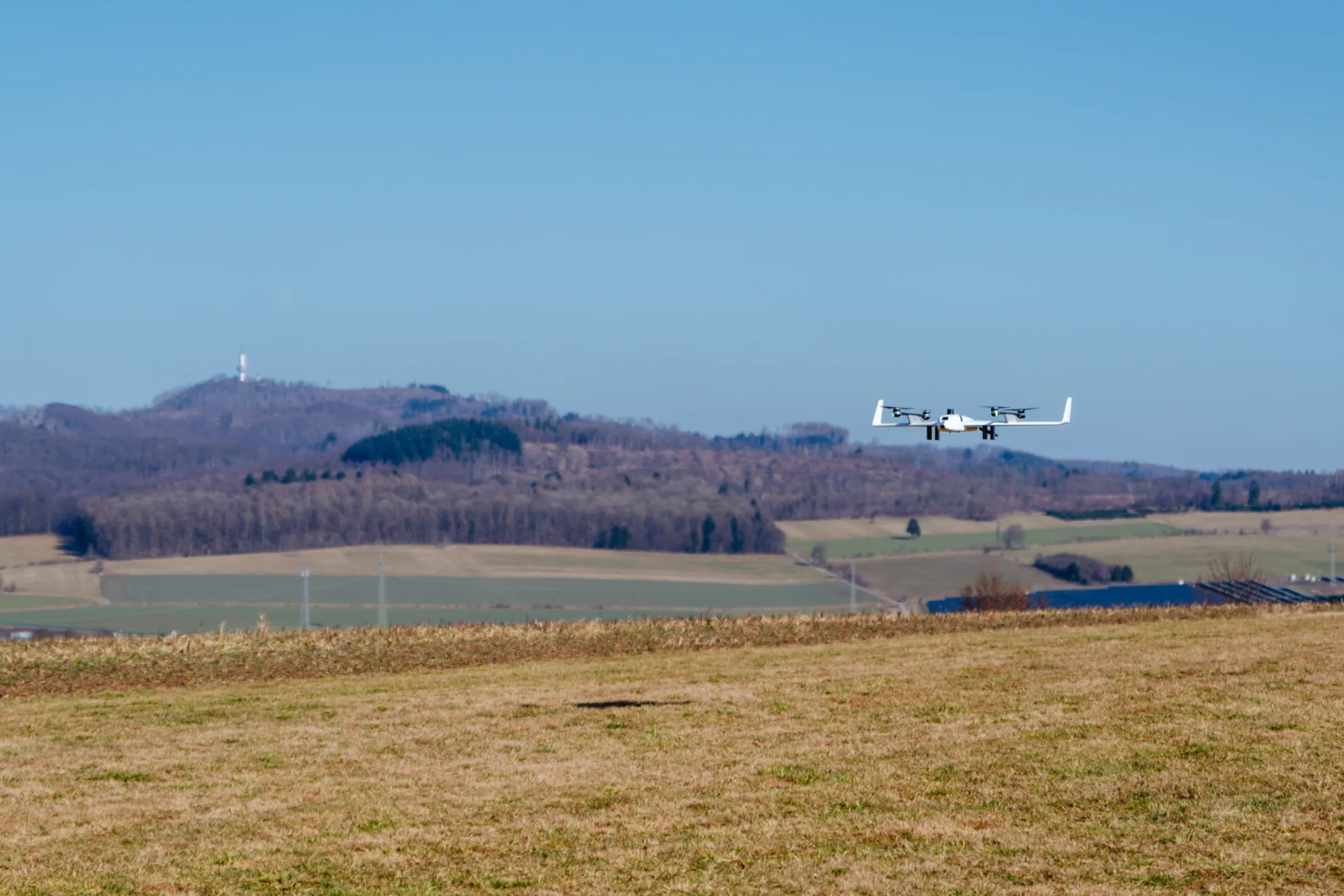 SWIFT VTOL on a routine flight in the Harz Mountains