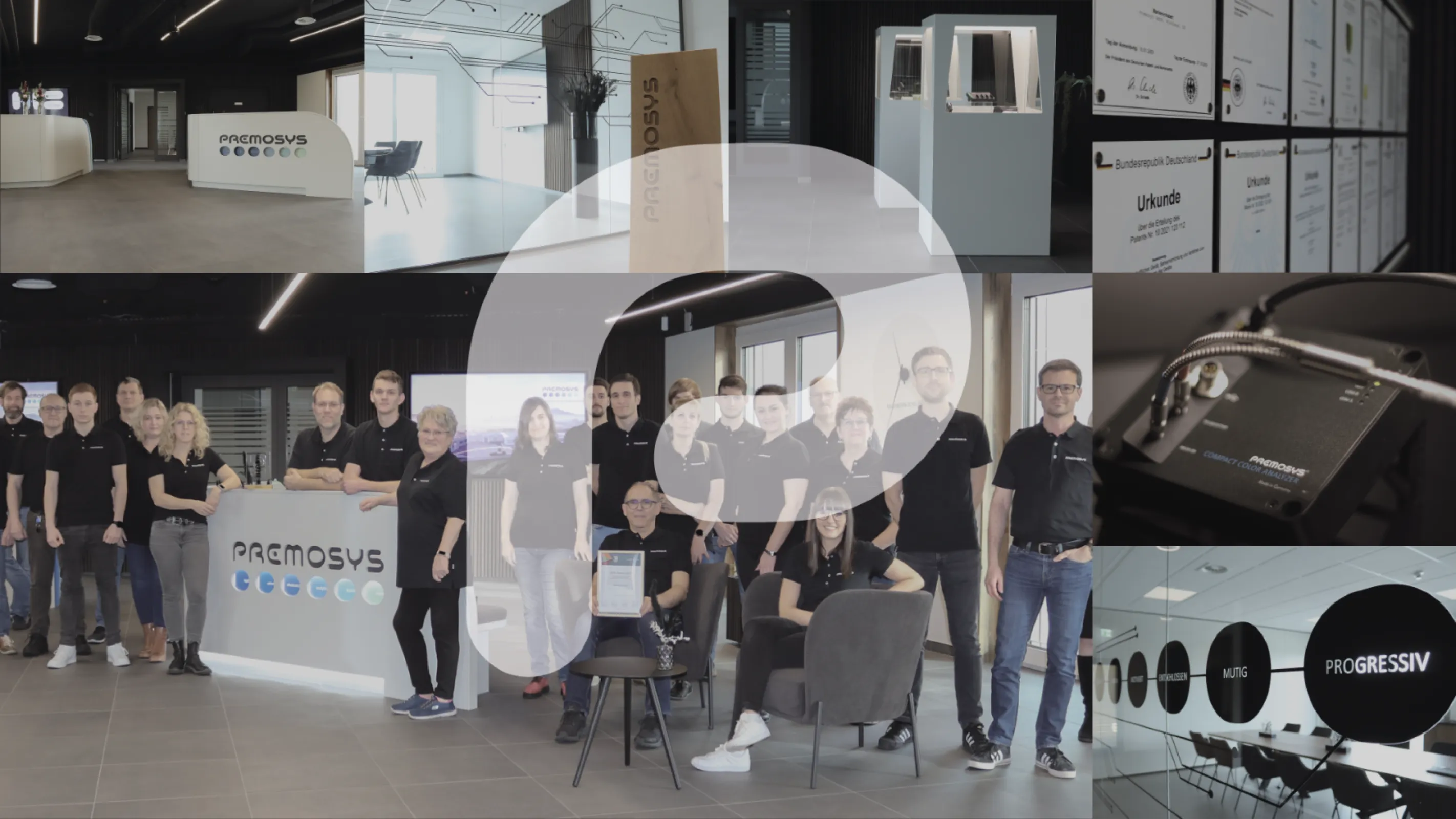 This image shows the Premosys team, certificates of achievement, and a glimpse of the company’s advanced technology. The combination of professionalism and innovation reflects the company’s commitment to progress and quality.