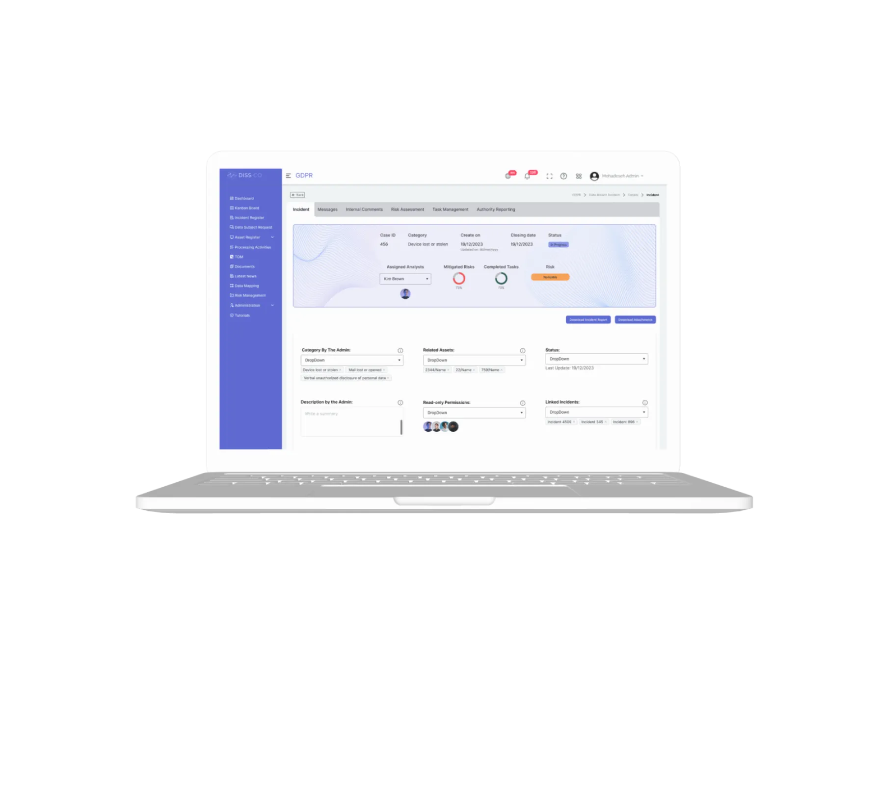 Smart Integrity Platform GDPR Module