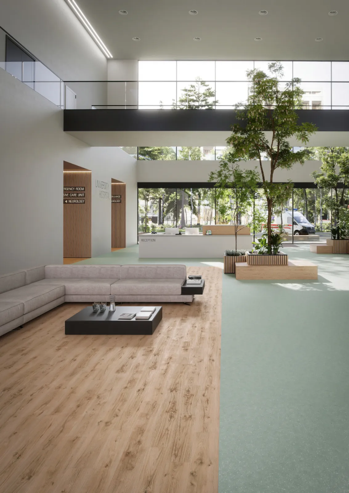 PURLINE - wineo 1500 roll chip - Jade Green and Newport