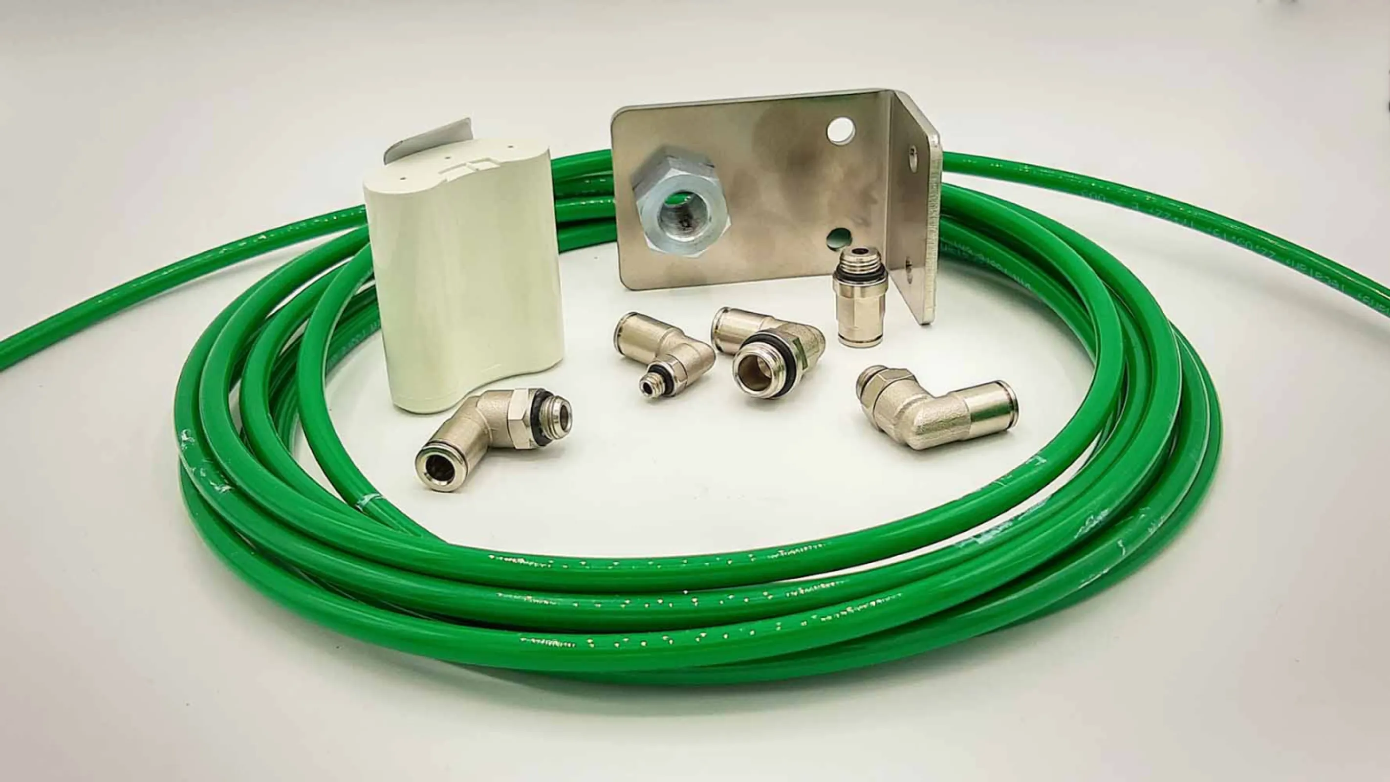 Hoses, batteries, brackets