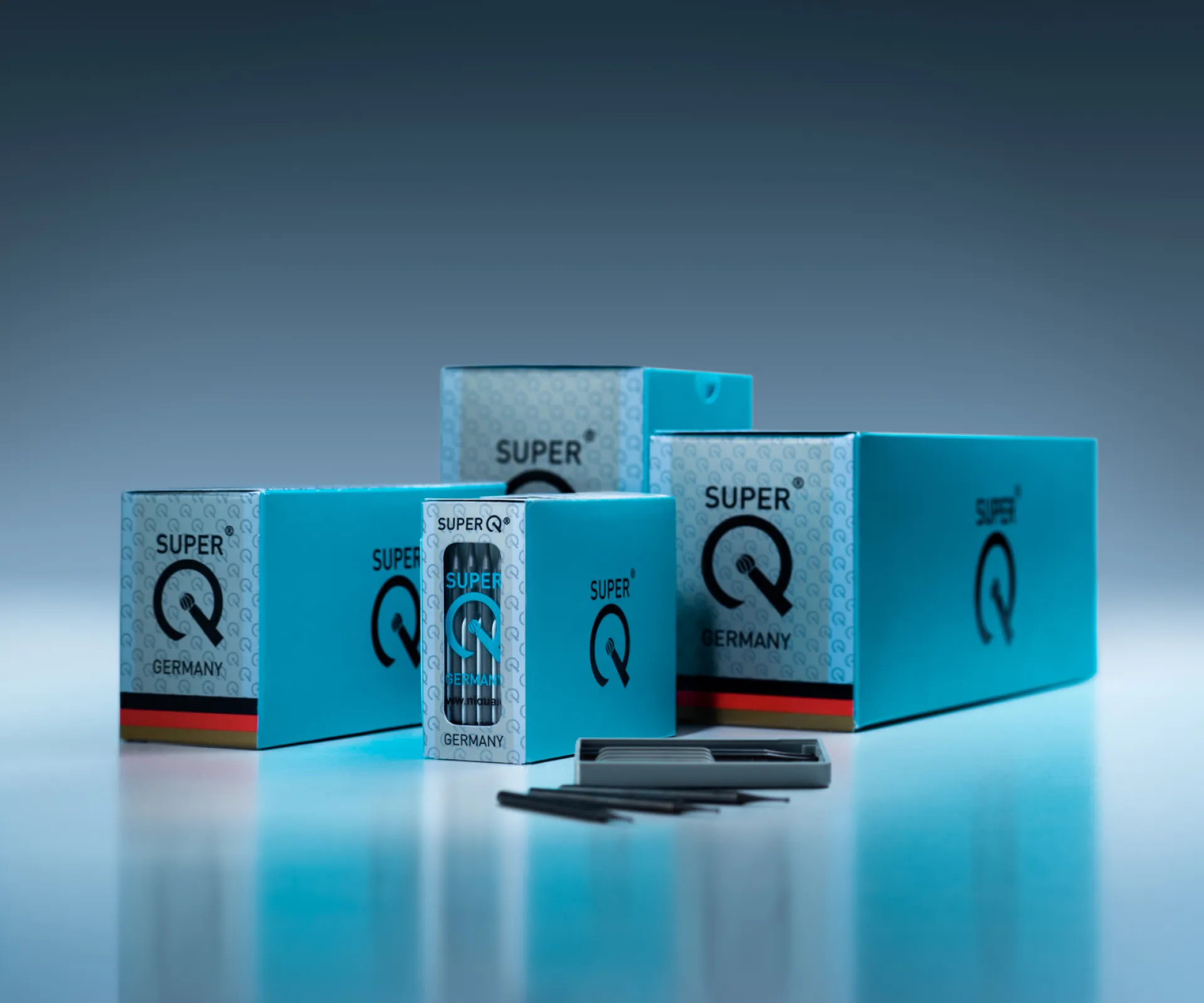 NIQUA's SUPER Q Jewellery Burs, Drills and Beading Tools - High-precision tools for stone setting and jewellery manufacturing. Exceptional sharpness, durability and control for accurate drilling, seat preparation and beading.