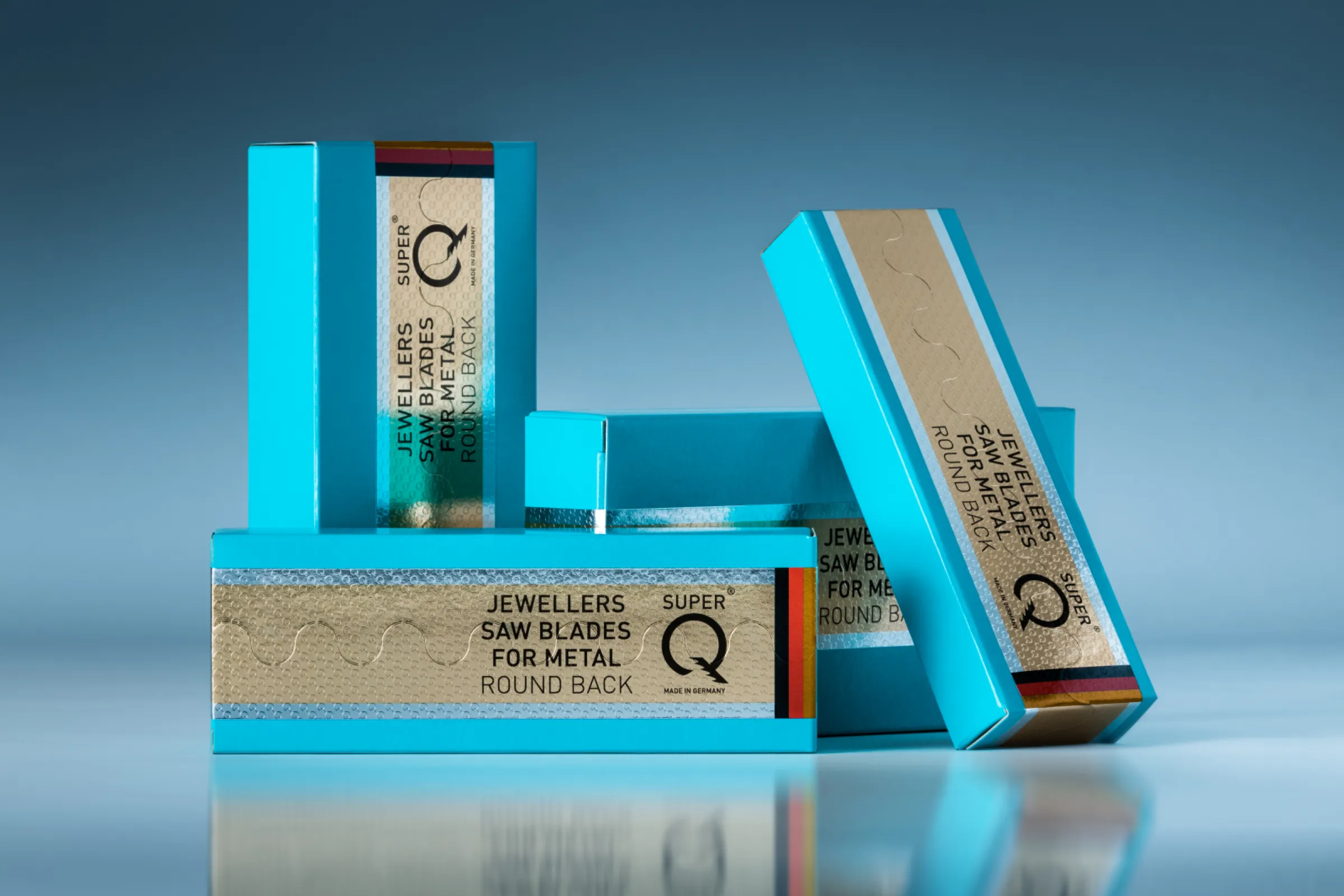 NIQUA SUPER Q Jewellery Saw Blades - High-performance saw blades for precise cutting in jewellery manufacturing. Superior sharpness, flexibility and durability ensure clean cuts, reduced material loss and reliable performance.