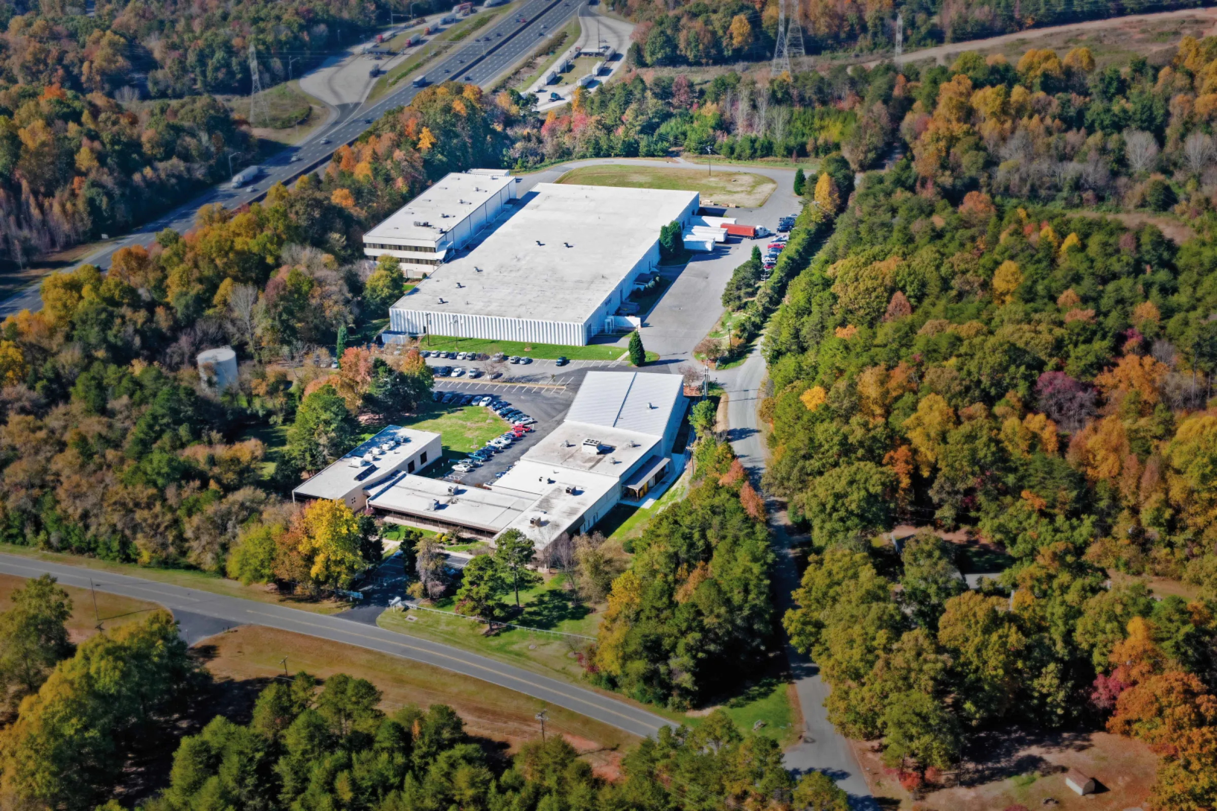 American Truetzschler Aerial View