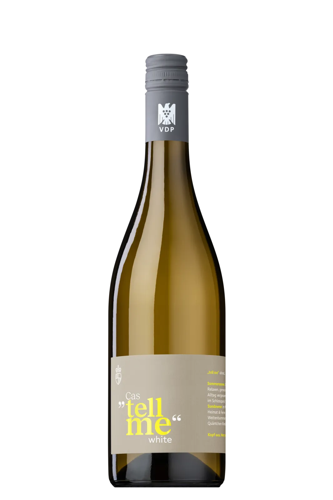 2025 Cas"TELL ME" white 2025 Cas"TELL ME" white