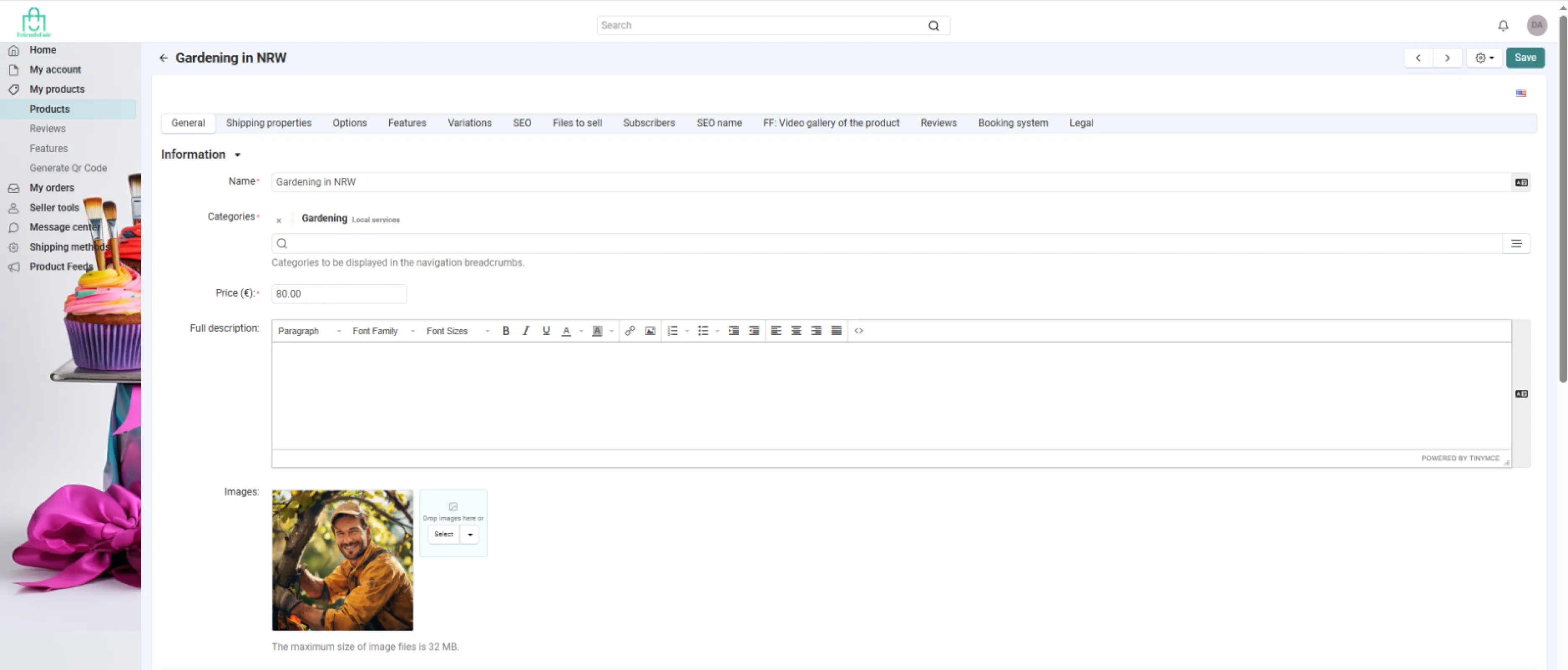 The individual profiles have more possibilities to promote unique offers than Etsy or Amazon alltogether.