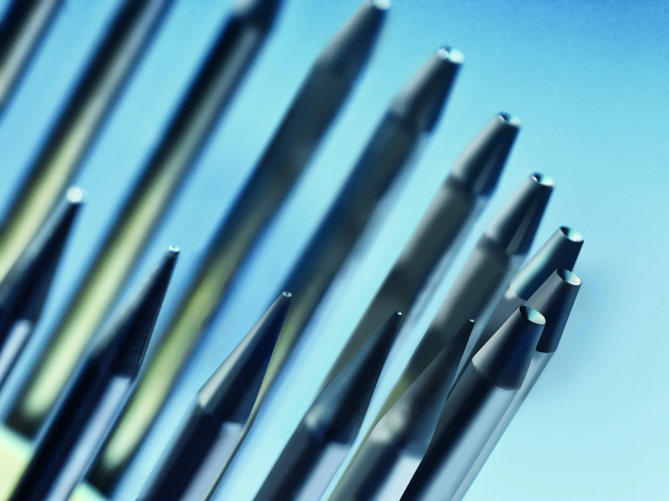 This image shows the complete range of beading tool sizes, each perfectly shaped for uniform beads across all stone dimensions. This image shows the complete range of beading tool sizes, each perfectly shaped for uniform beads across all stone dimensions.