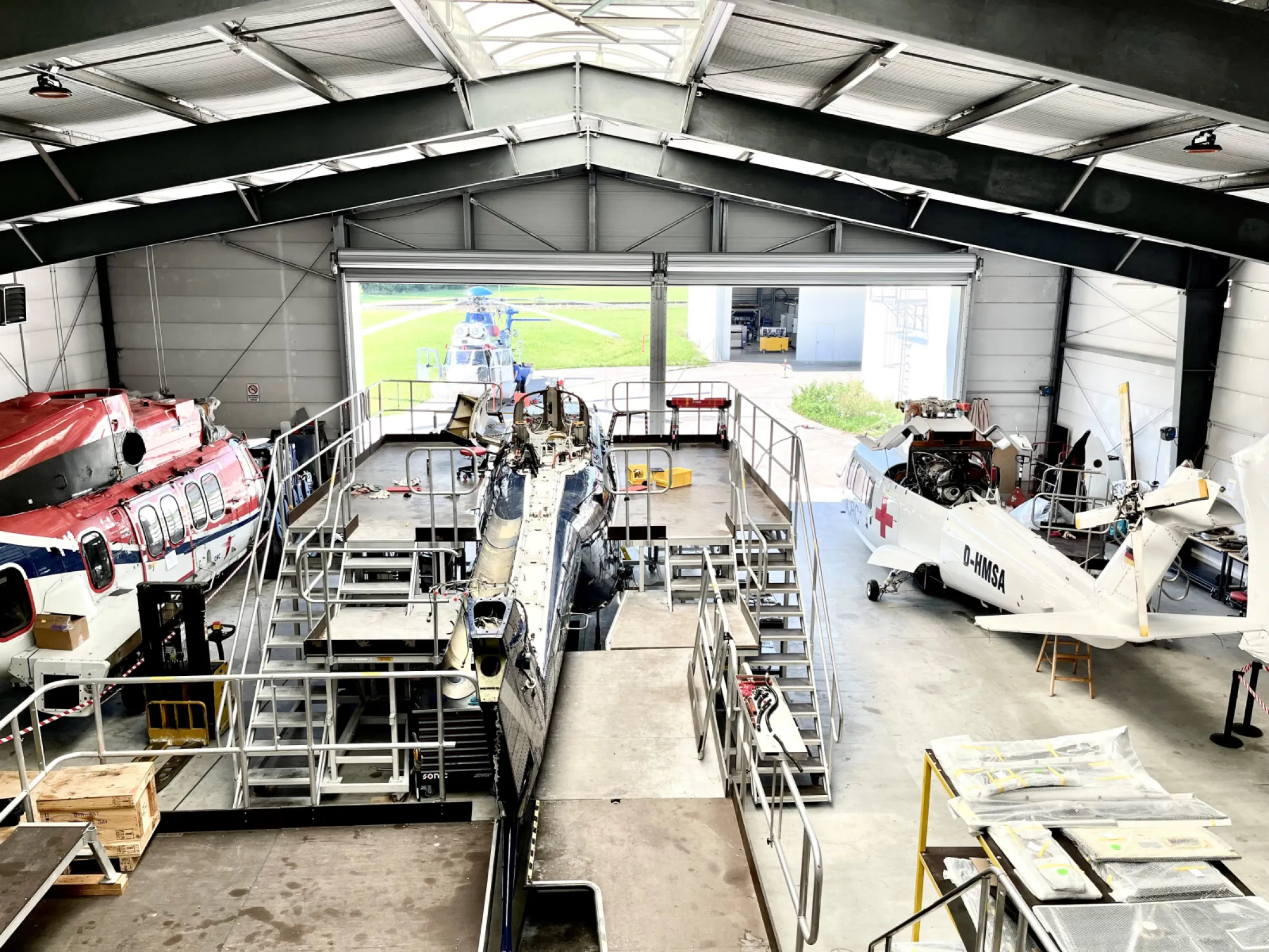 P145 Base Maintenance Facility in Germany