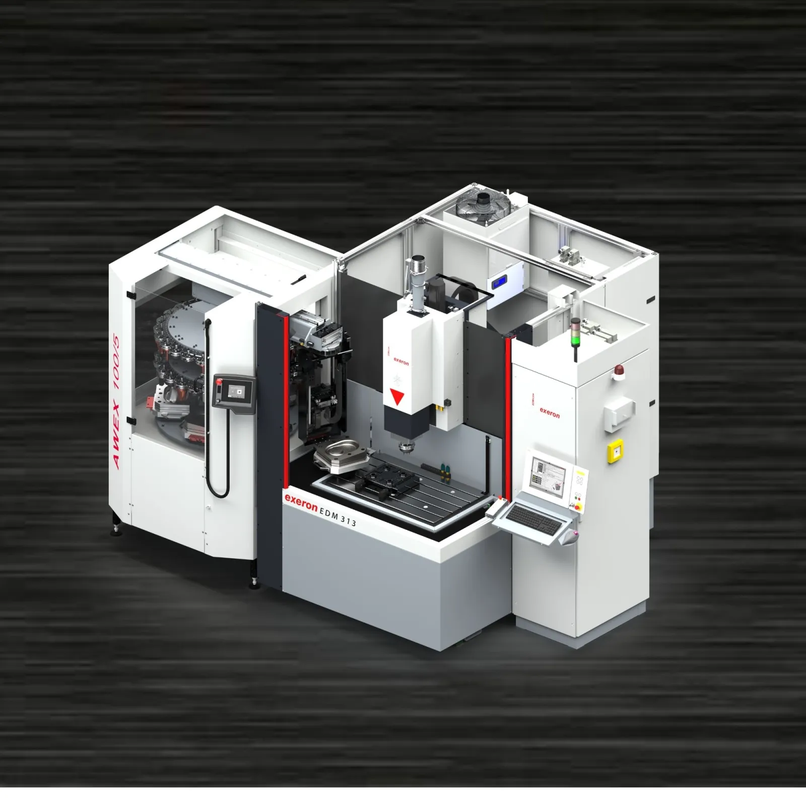 EDM +  AUTOMATION  SYSTEM AWEX