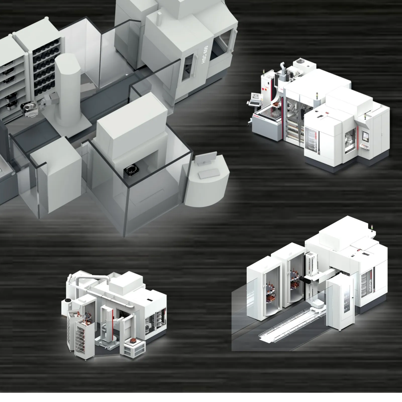 AUTOMATED SYSTEMS BY EXERON CREATE A HIGHLY POWERFUL PRODUCTION CELL DUE TO THE INTEGRATION OF ADDITIONAL PERIPHERALS CONSISTING OF SEVERAL MACHINES
