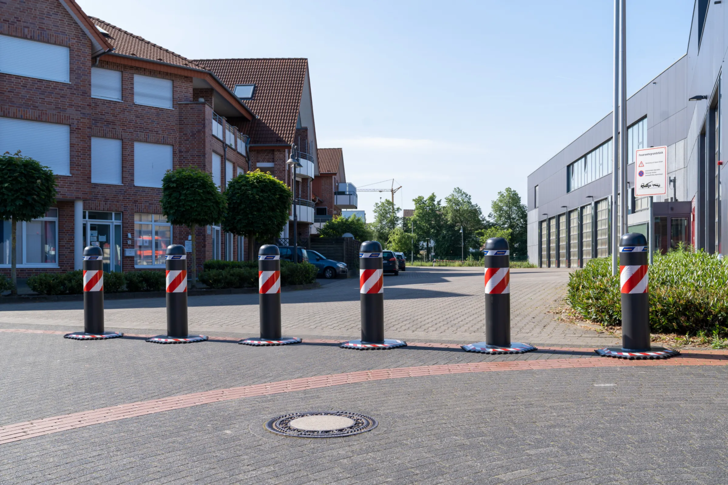 Mobile vehicle barrier OktaBlock