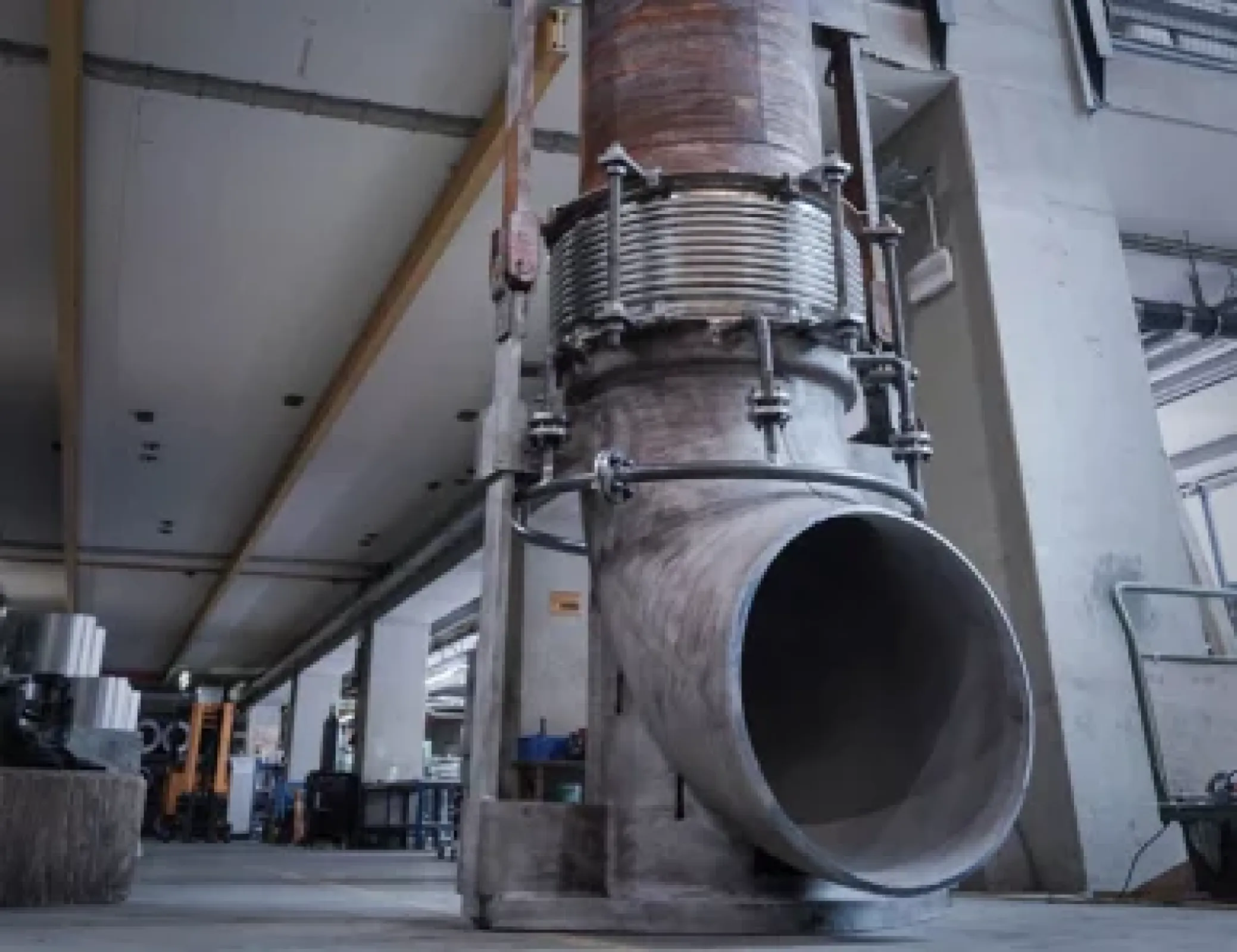 Witzenmann bellows element for expansion joints in an olefin plant