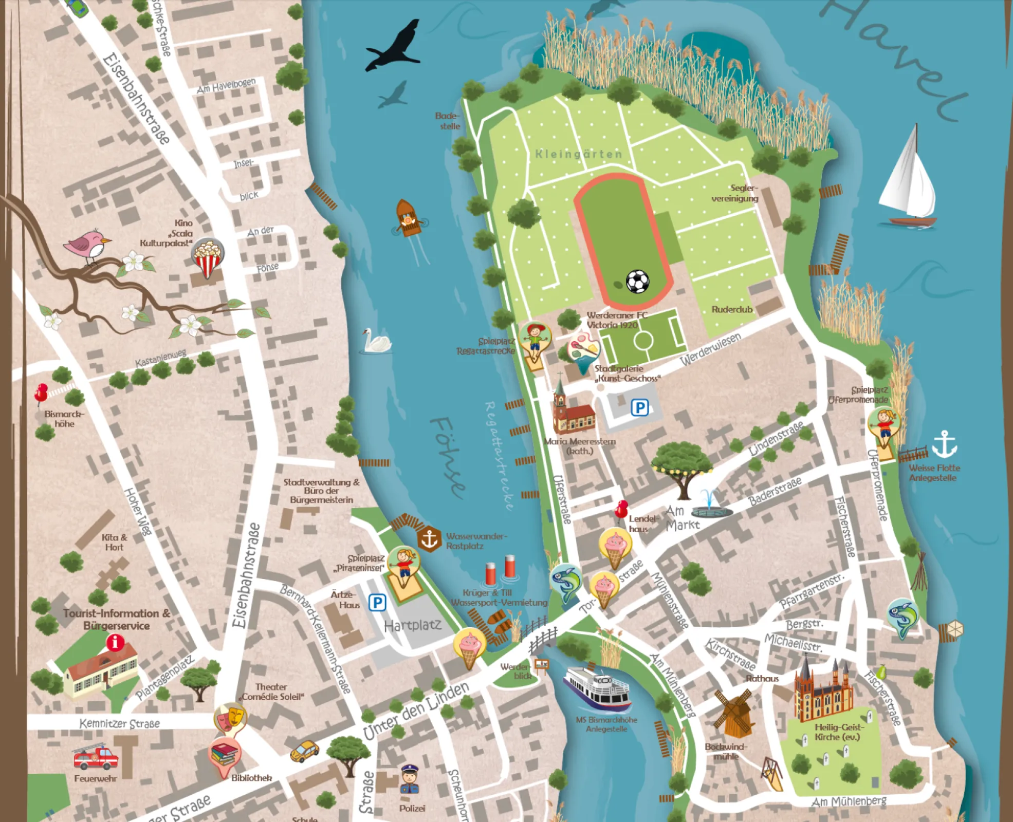 City map for children