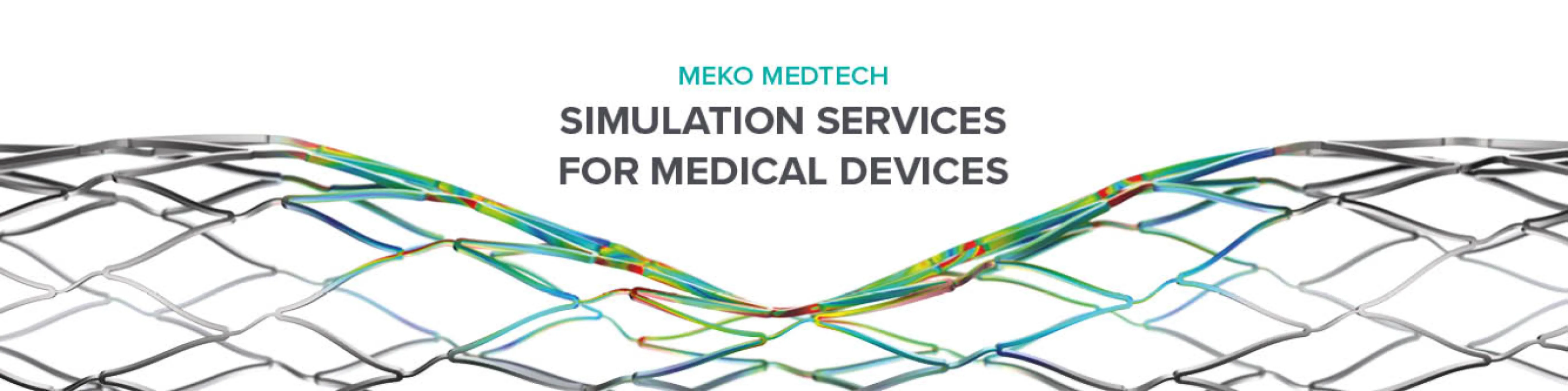 FEA simulation for the development and optimization of medical devices.