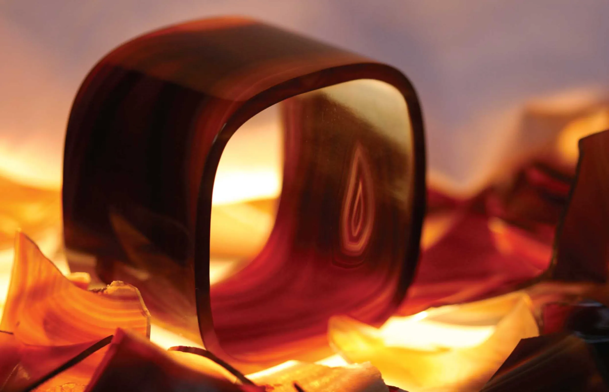 Agate bangle