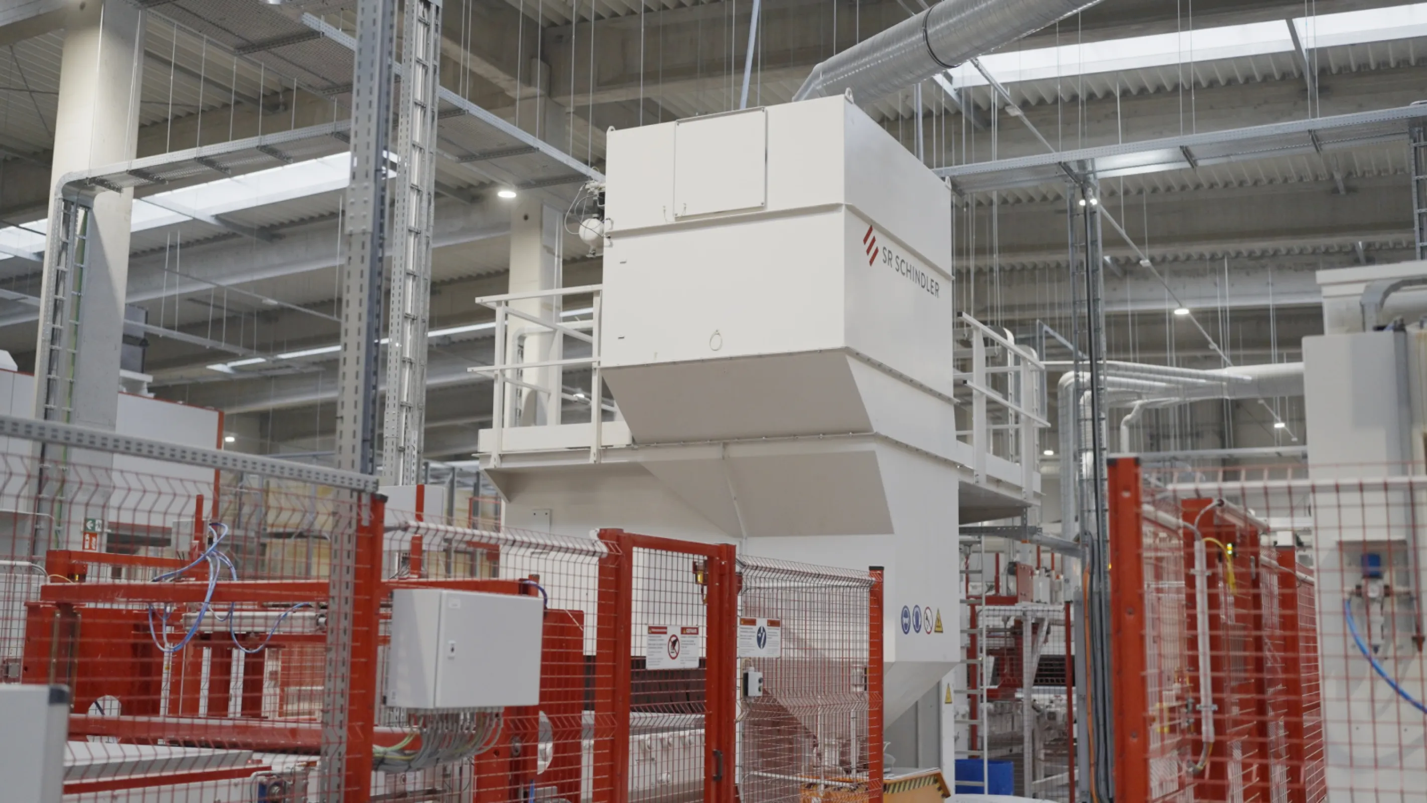 SR SCHINDLER Shotblasting Machine