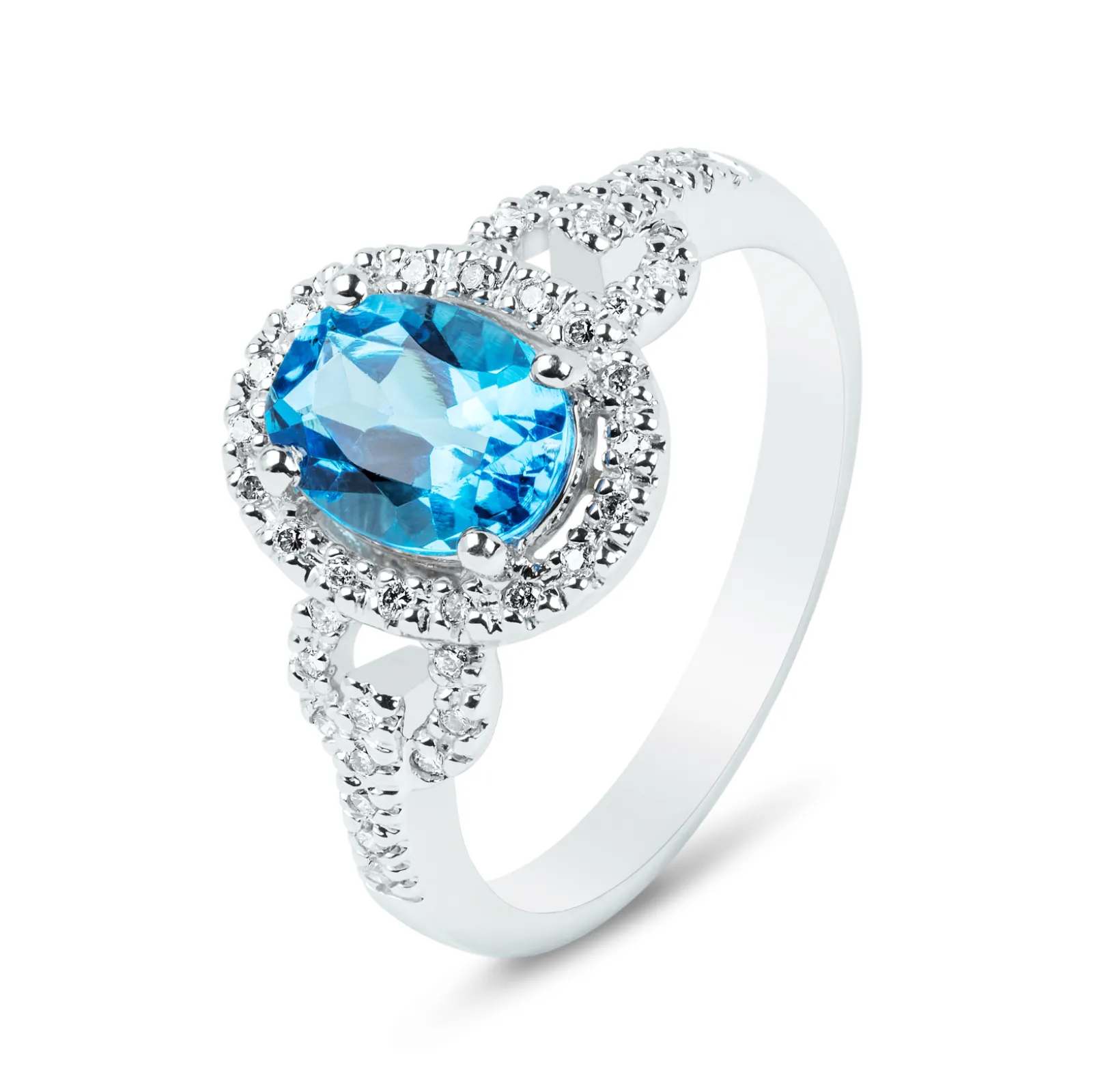 Ring coated with RHODUNA® Alloy